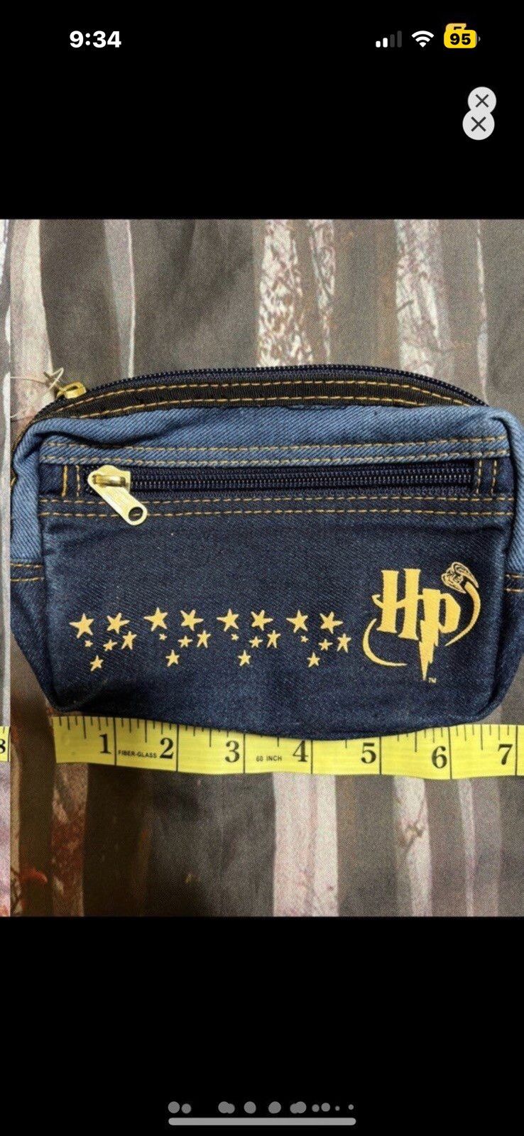 Vintage ***FINAL DROP***RARE 2001 HARRY POTTER LINED MINI WALLET O/S Size ONE SIZE - 2 Thumbnail