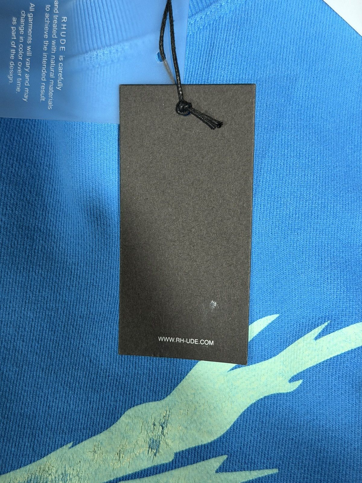 Rhude Rhude Dragon Blue Elbow Patch Crewneck Sweatshirt XL BNWT Size US XL / EU 56 / 4 - 7 Thumbnail