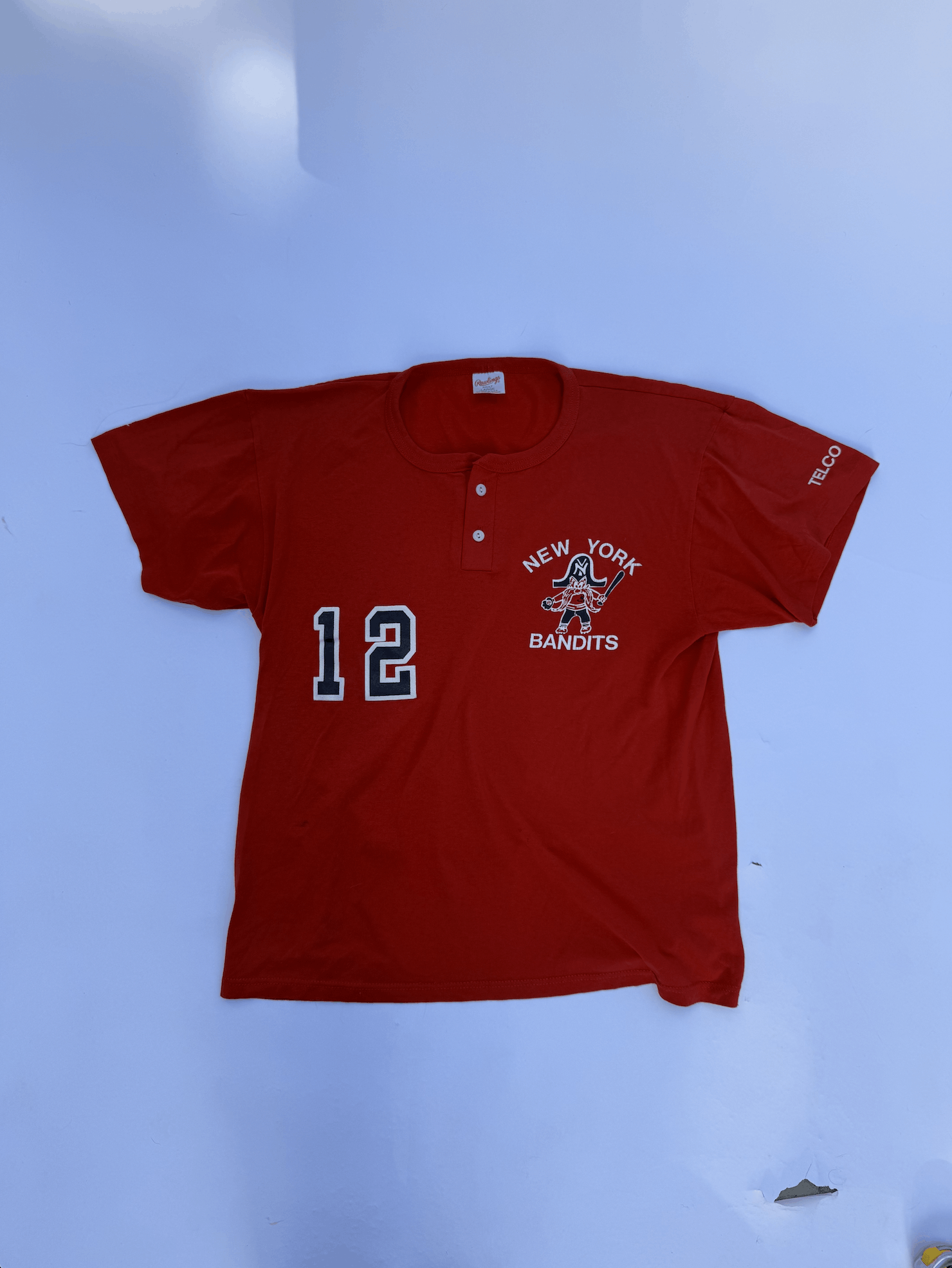 Vintage Vintage Rawlings New York Bandits Baseball Shirt Size US L / EU 52-54 / 3 - 1 Thumbnail