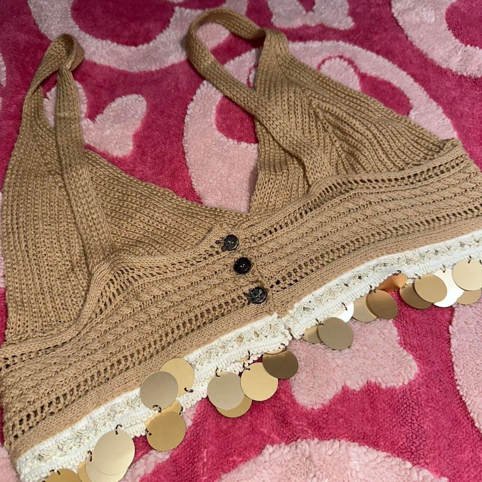 Cider Cider cute knitted top Size XL / US 12-14 / IT 48-50 - 2 Thumbnail