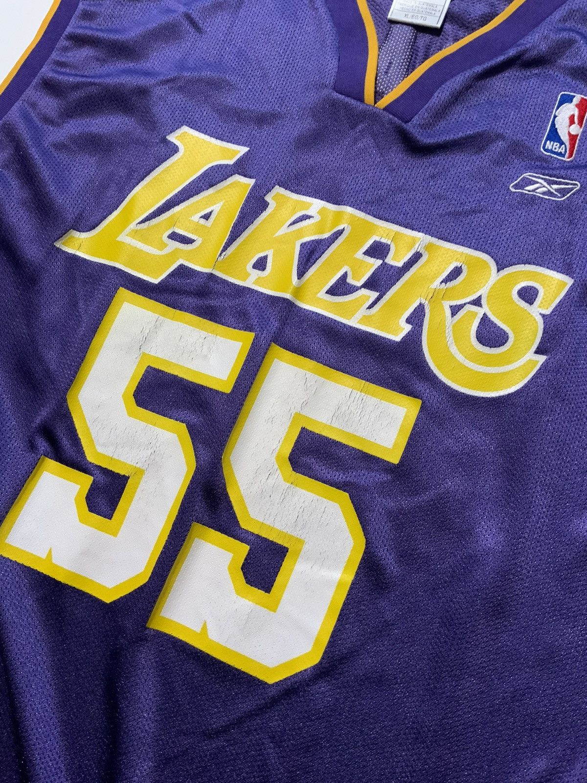 NBA × Reebok Los Angeles Lakers Brian Grant NBA #55 NBA Basketball Jersey Size US XL / EU 56 / 4 - 7 Thumbnail