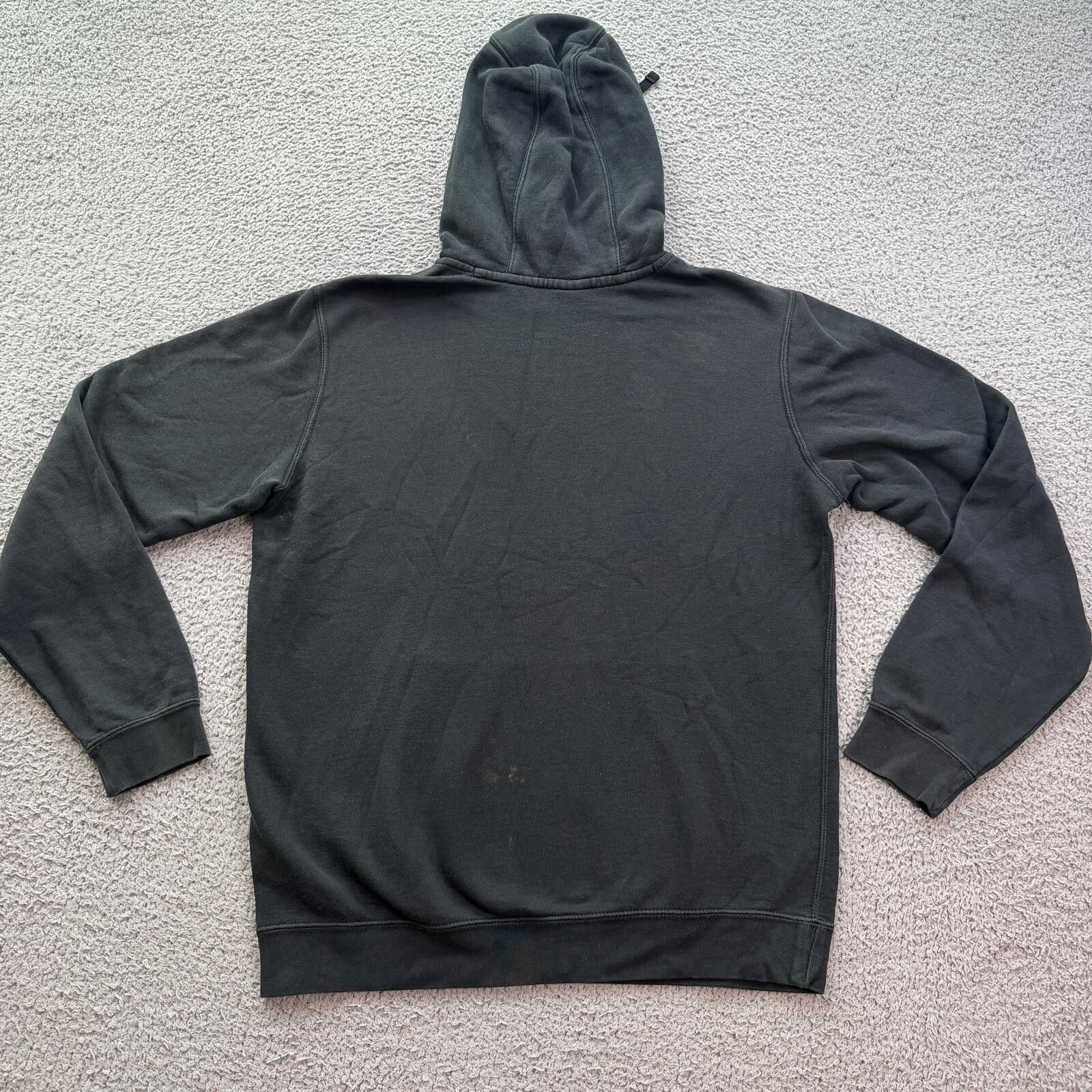 Nike Vintage Nike Mini Swoosh Hoodie Black PulloverY2K Sweatshirt Size US M / EU 48-50 / 2 - 2 Thumbnail