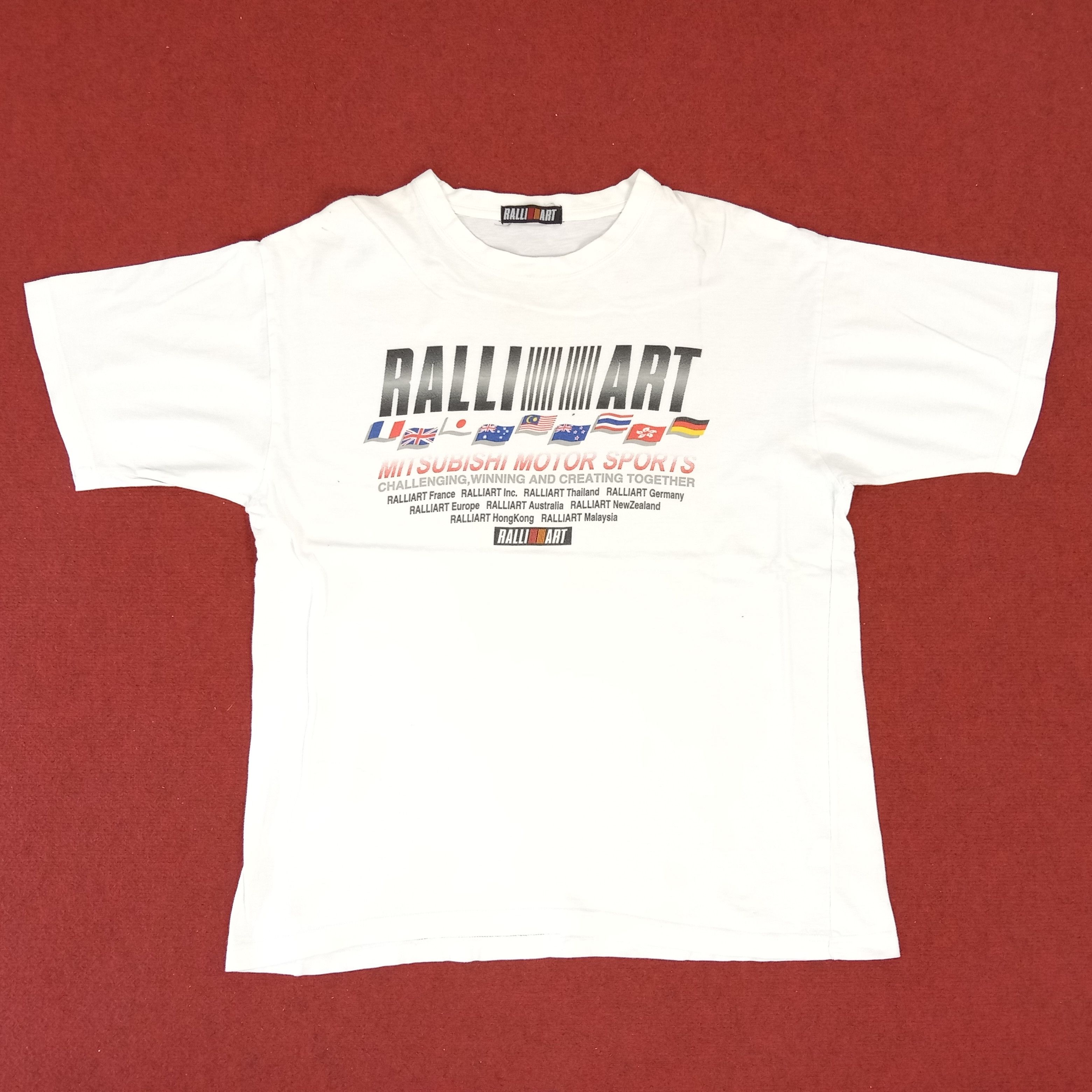 Ralli Art Motorsports Mitsubishi Style Racing Tshirt