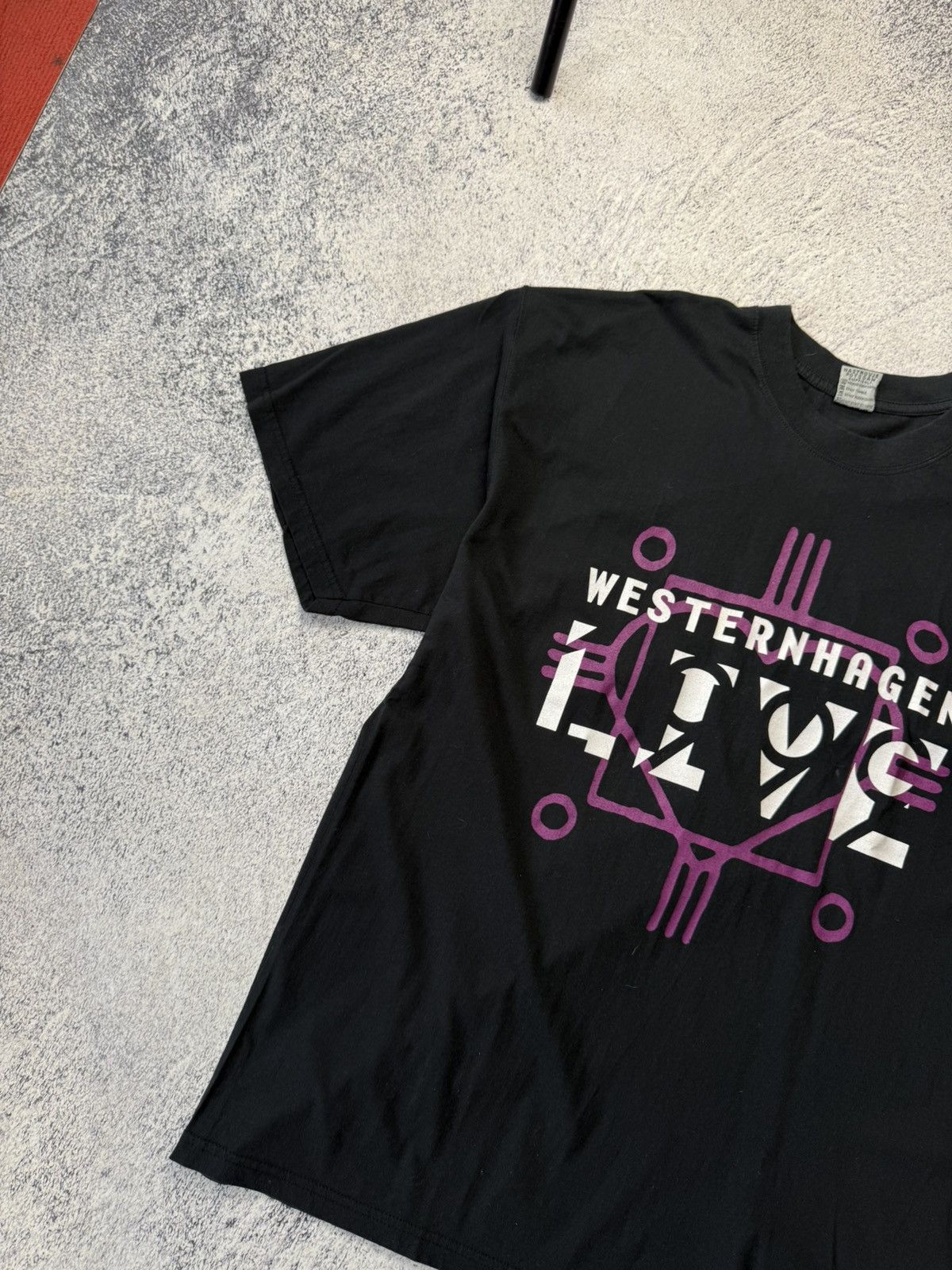 Band Tees Vintage Westernhagen Live Graphic T-Shirt Black Size XL Size US XL / EU 56 / 4 - 3 Thumbnail