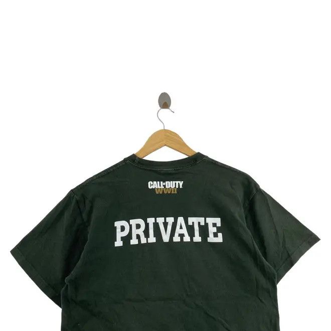 Vintage CALL OF DUTY WWII PRIVATE Video Game Tee Shirt Top No War Size US L / EU 52-54 / 3 - 1 Thumbnail