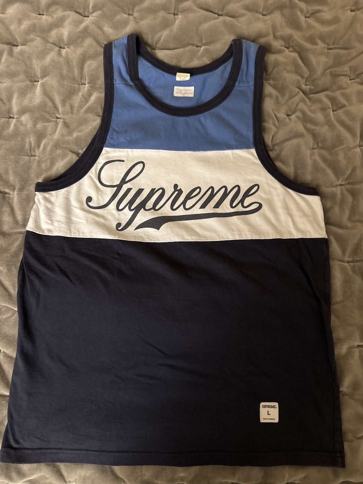 Supreme Supreme vintage tank top Size US L / EU 52-54 / 3 - 1 Thumbnail