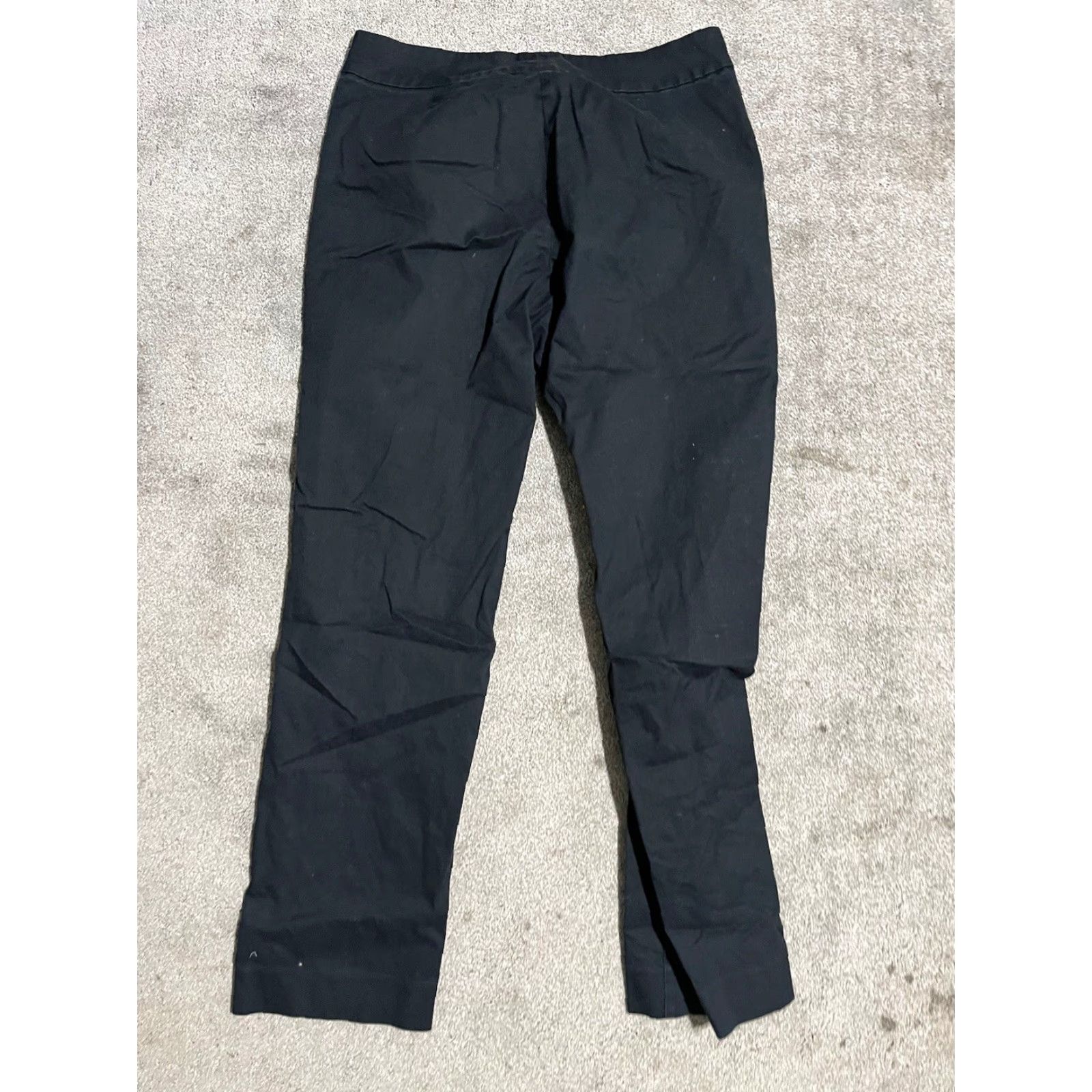 Old Navy Vintage Old Navy Women's Cotton Blend Chino Pants Black Size 10 Straight Leg Casual Size 32" / US 10 / IT 46 - 3 Thumbnail