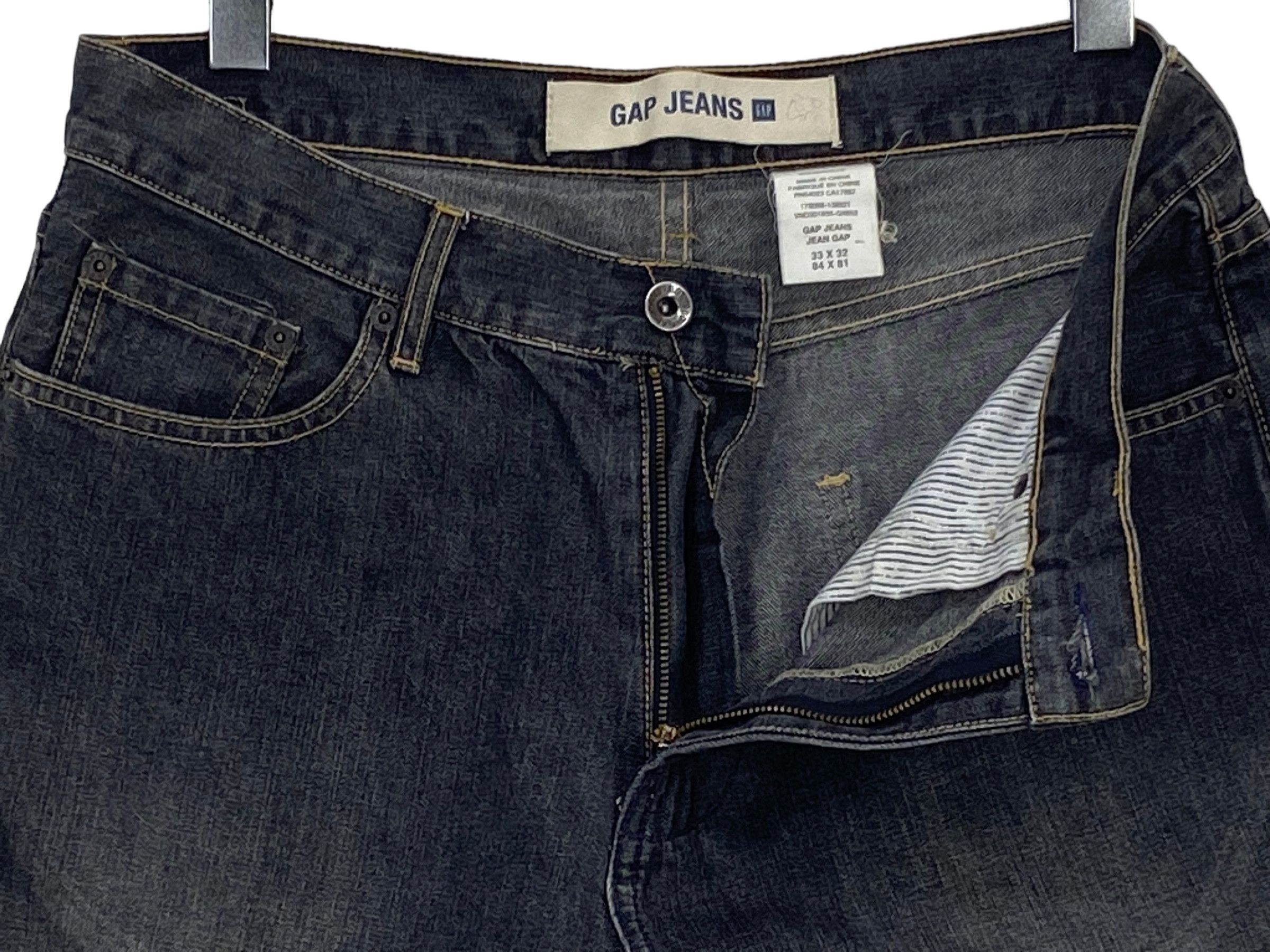 Gap Gap Carpenter Pants Hickory Workwear Multipocket Pants Size US 32 / EU 48 - 7 Thumbnail