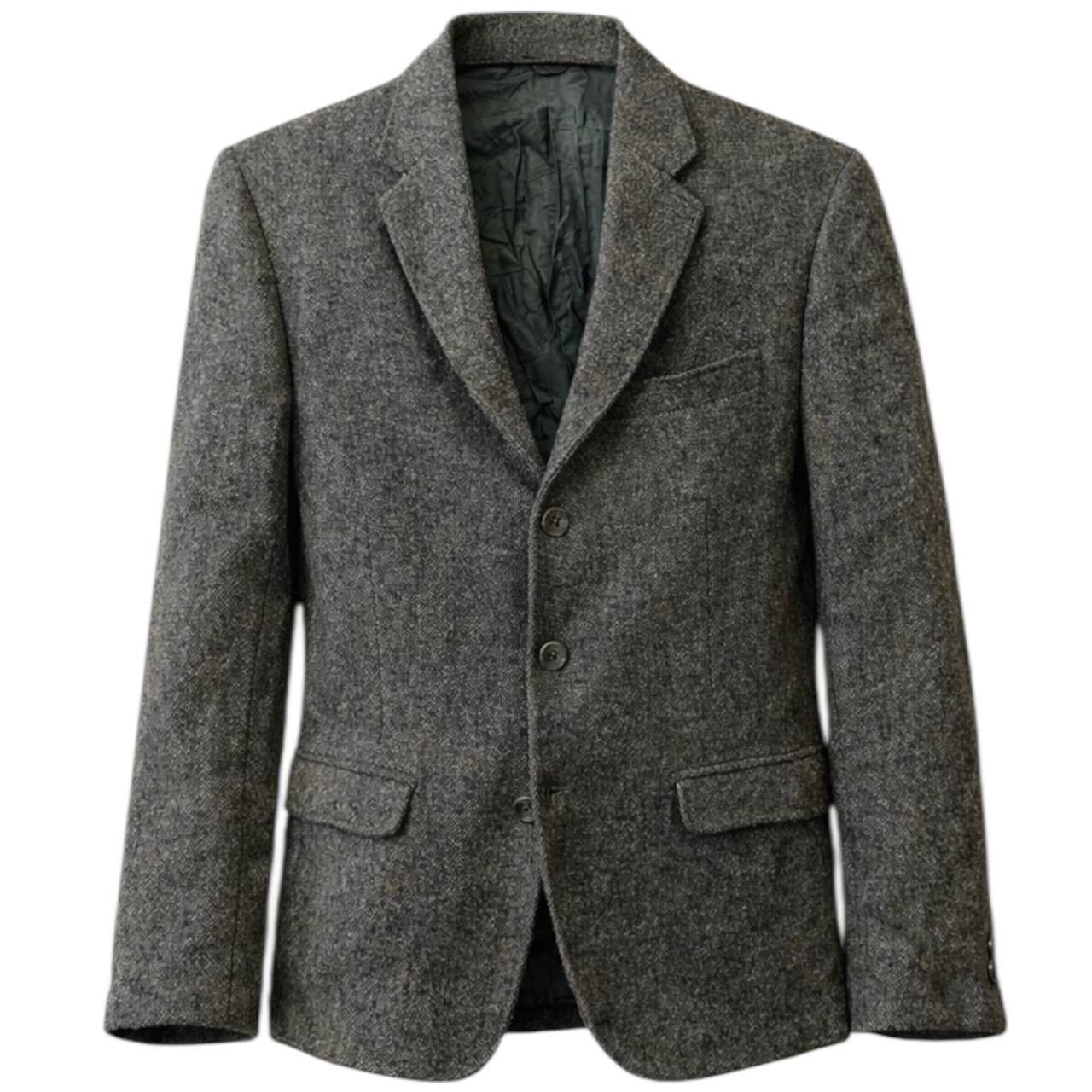 Harris Tweed 1940/50 HARRIS TWEED RARE VINTAGE MENS WOOL BLAZER JACKET M Size 38L - 1 Thumbnail