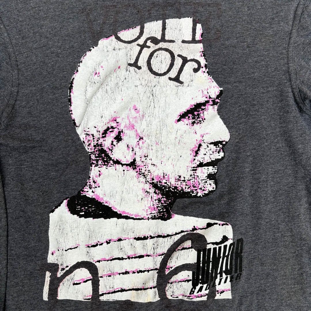 Jean Paul Gaultier Jean-Paul Gaultier 1990 90s Vintage Junior Vote N•6 T-Shirt Size L / US 10 / IT 46 - 2 Thumbnail