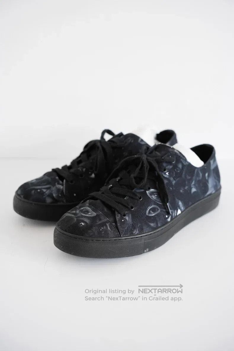 Yohji Yamamoto YOHJI YAMAMOTO Eye Dot Canvas Slip-On Shoes Size US 6 / IT 36 - 1 Thumbnail