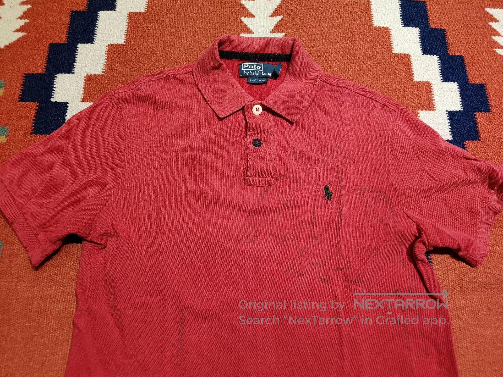 RRL Ralph Lauren RRL Vintage Navajo Southwest Polo. Size US M / EU 48-50 / 2 - 2 Thumbnail
