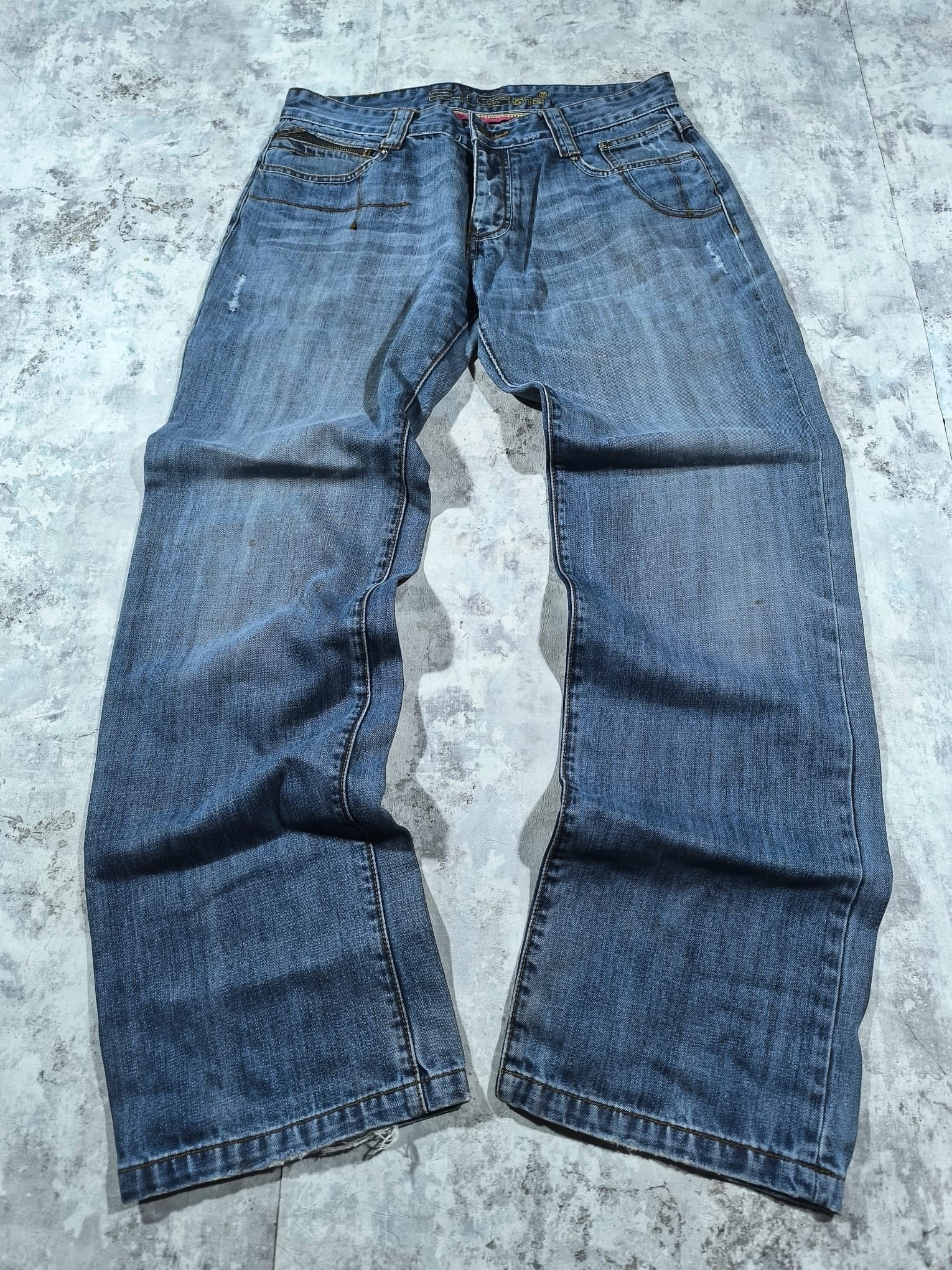 Other baggy swag jeans y2k #southpole #rap Size US 33 - 1 Thumbnail