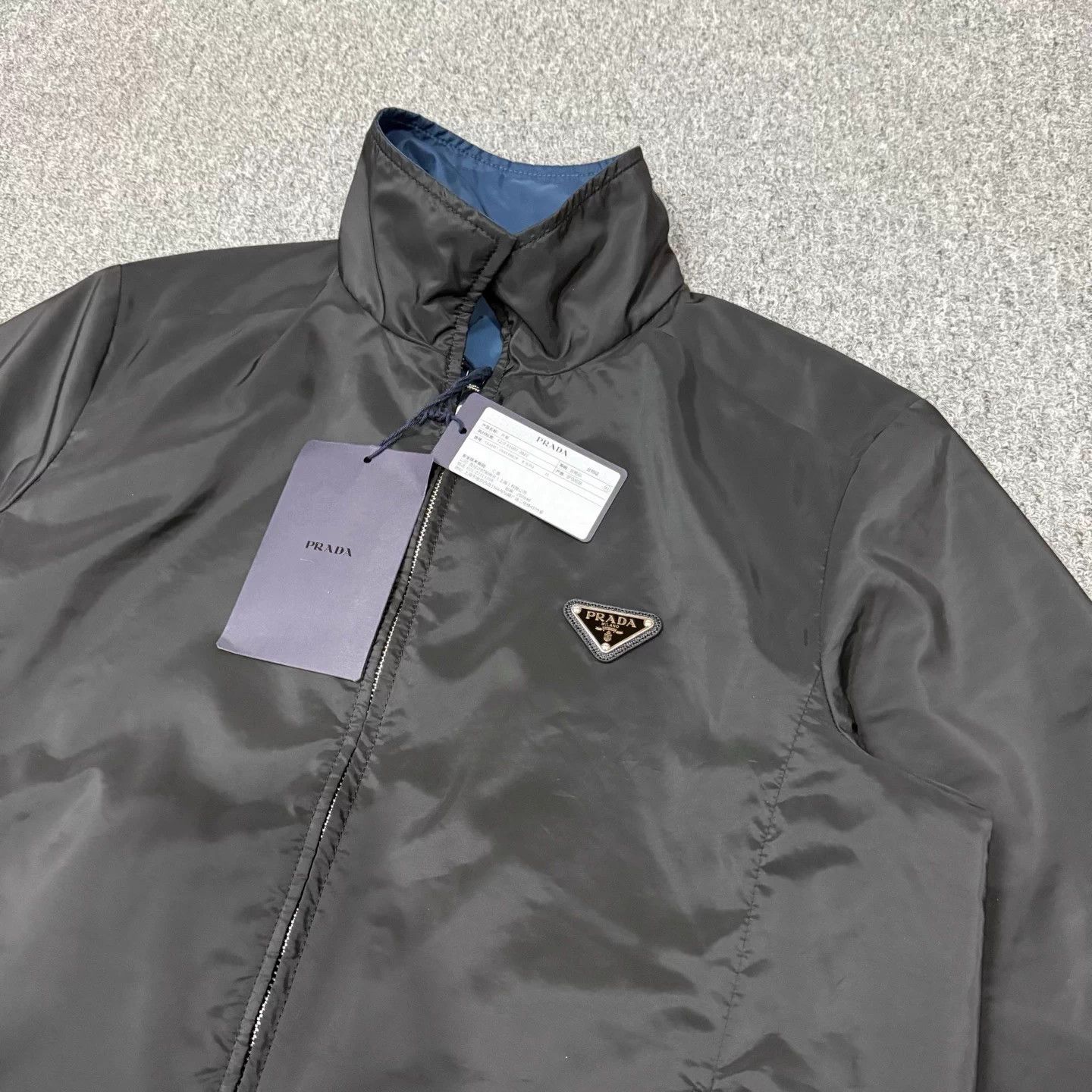 Prada Prada double face logo nylon jacket 48 new with tags Size US M / EU 48-50 / 2 - 3 Thumbnail