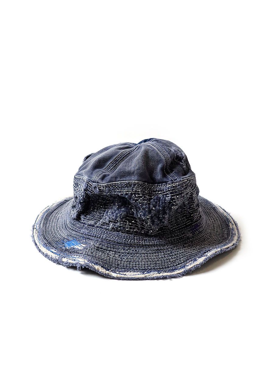 Kapital Kapital old man and sea hat crush Size ONE SIZE - 1 Preview