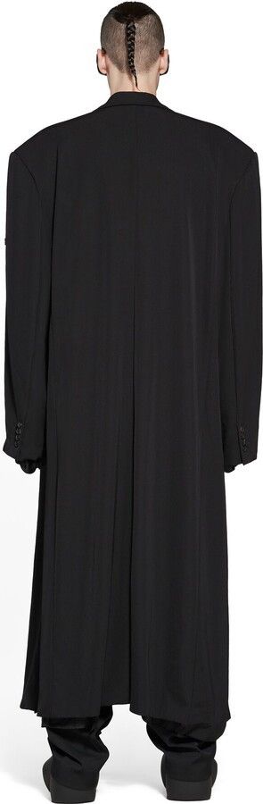 Balenciaga o1la1rc1a0325 Skater Tailored Coat in Black Size US L / EU 52-54 / 3 - 4 Thumbnail