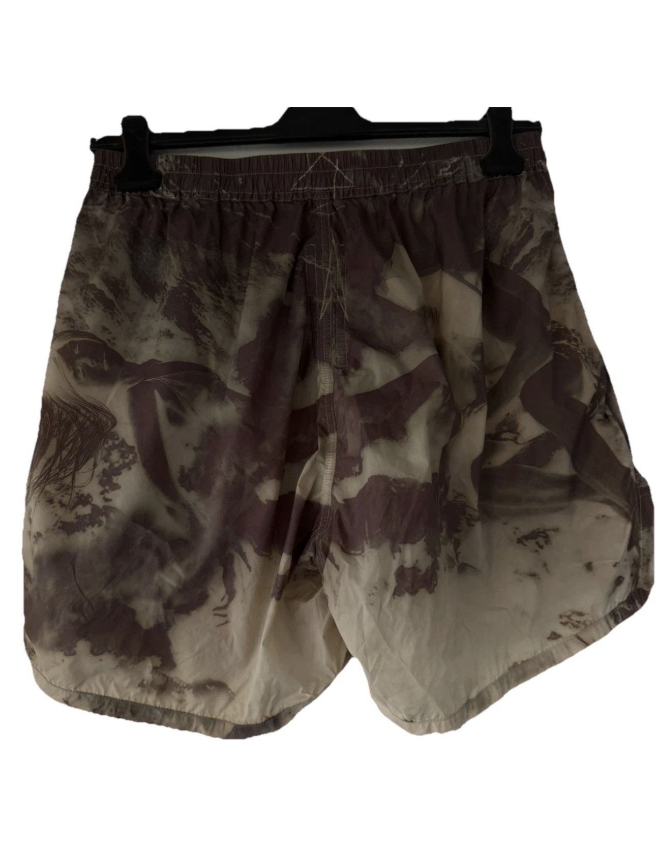 Rick Owens Drkshdw Rick Owens Allover Print Dolphin Shorts Size US 31 - 5 Thumbnail