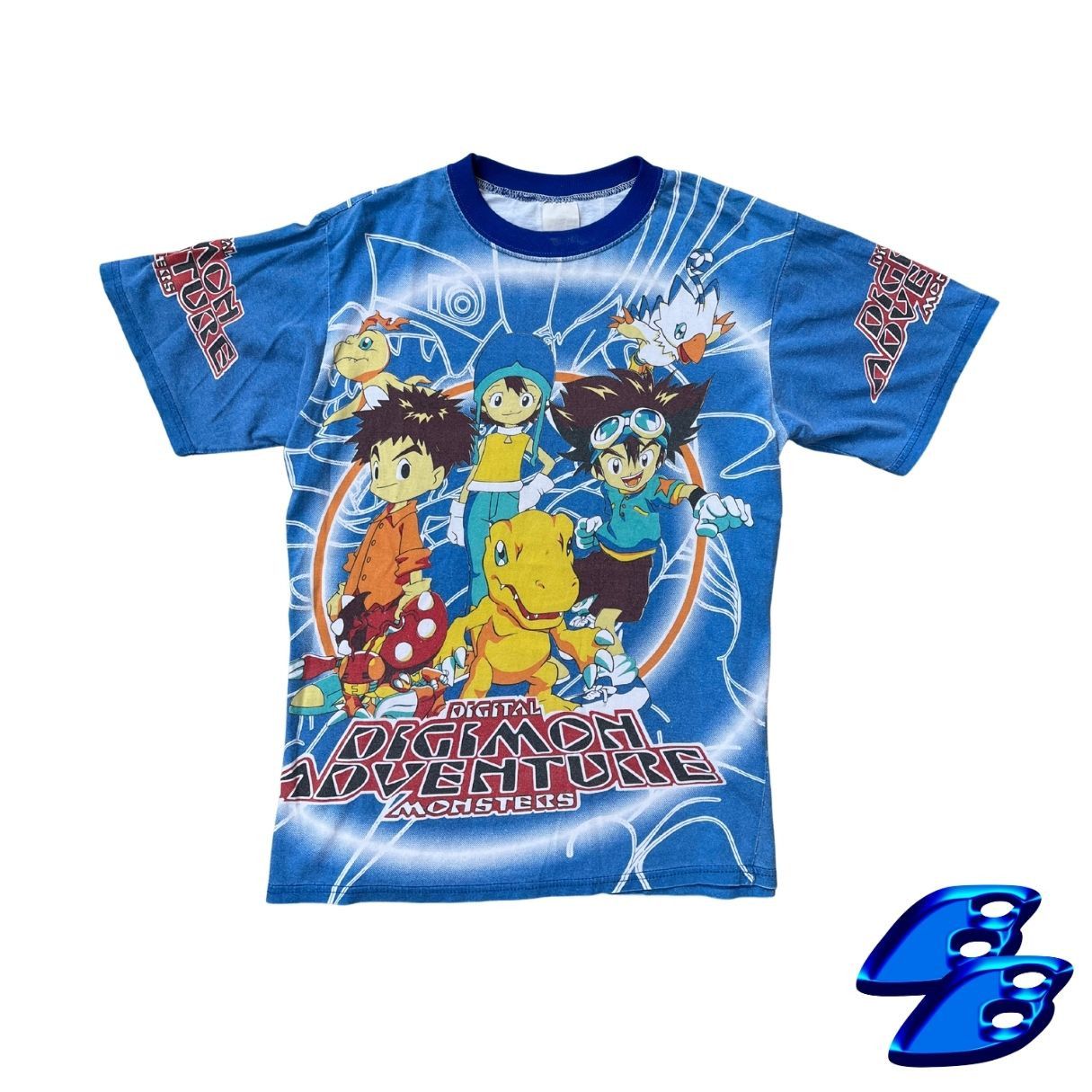 Vintage DIGIMON VINTAGE 90s - KIDS TEE RARE ANIME MERCH Size S / US 4 / IT 40 - 1 Thumbnail