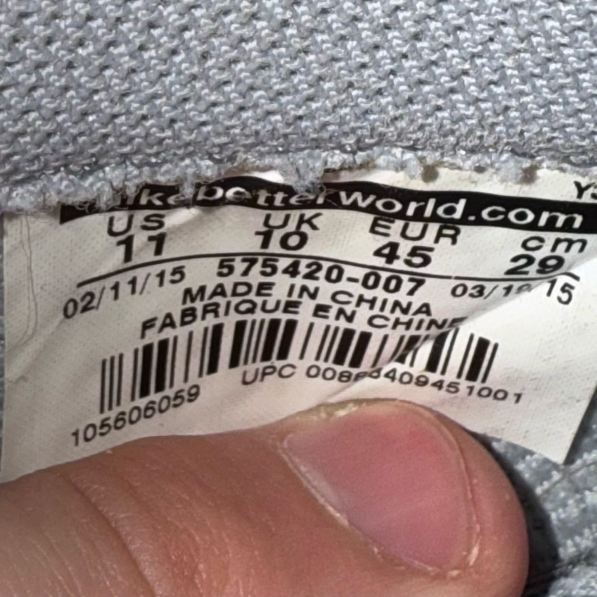 Nike Size 11 - Nike Air Foamposite One Wolf Grey 575420-007 Size US 11 / EU 44 - 6 Thumbnail