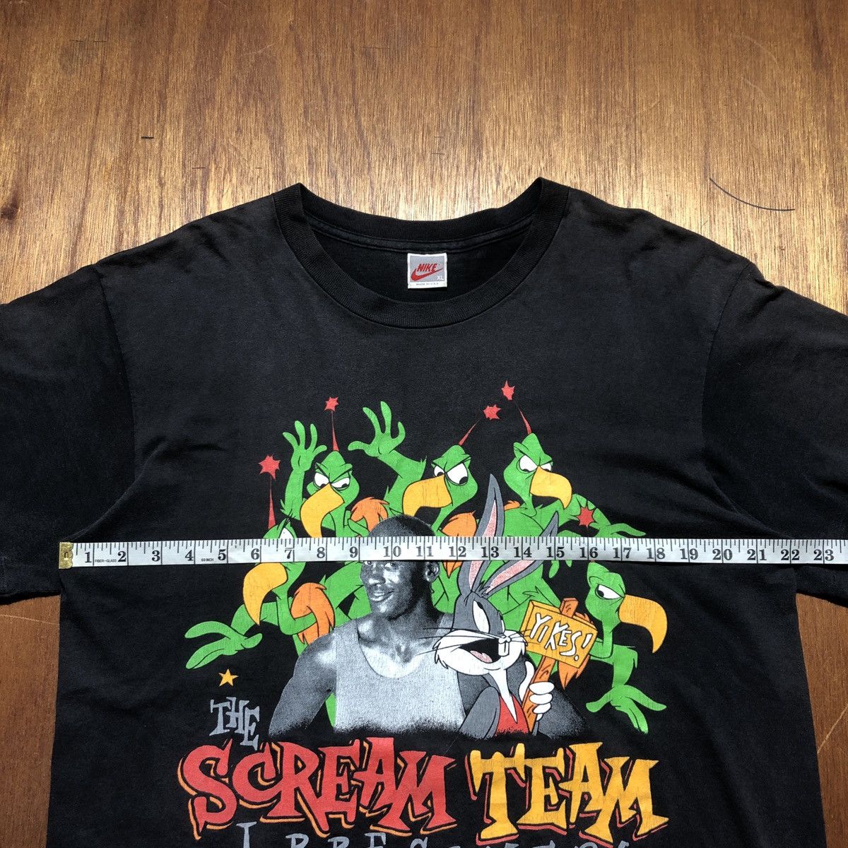 Nike × Vintage Vintage Nike Spacejam “The Scream Team I Presume?” Size US XL / EU 56 / 4 - 10 Thumbnail