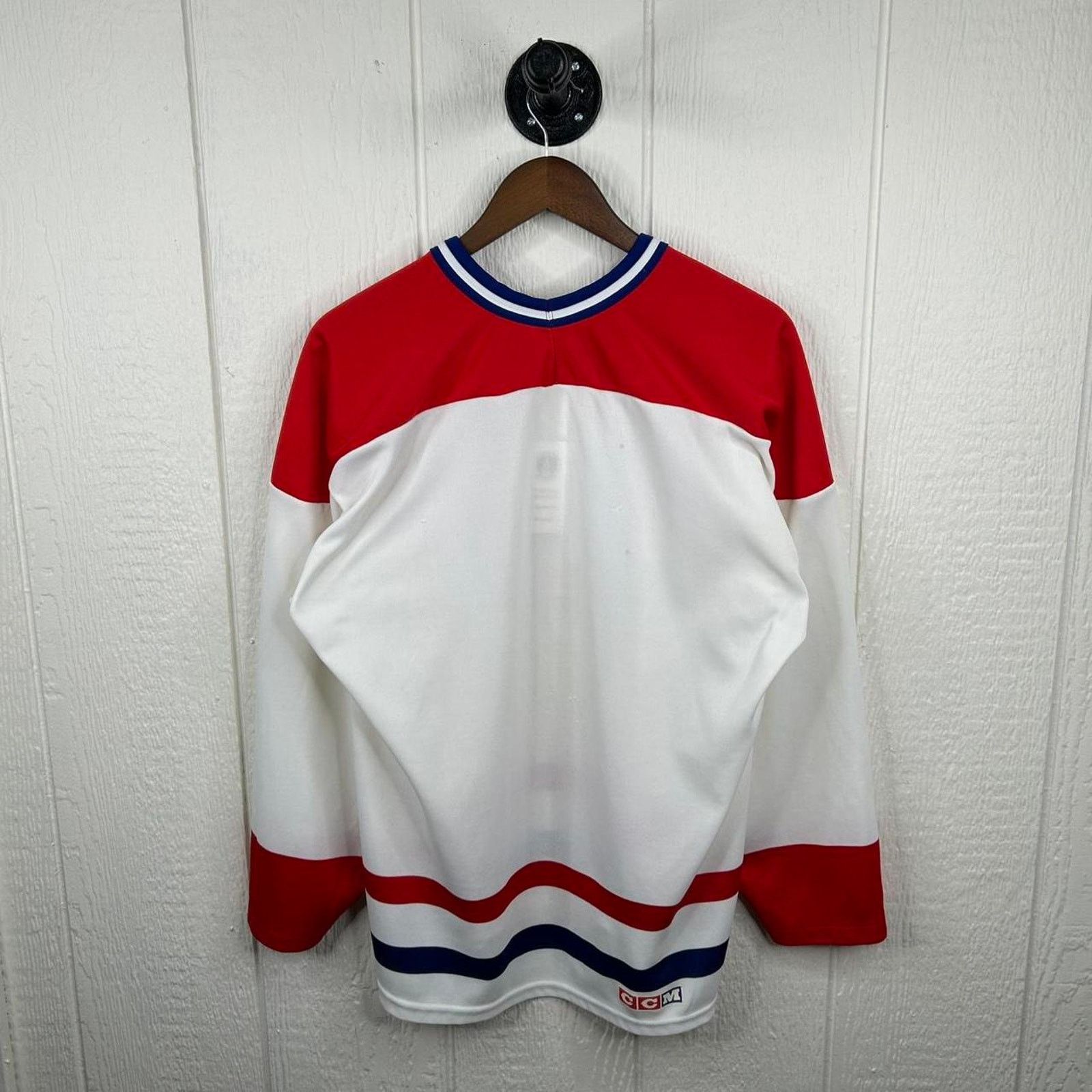 NHL Vintage 90’s Montreal Canadians Hockey NHL Jersey Size Large Size US L / EU 52-54 / 3 - 3 Thumbnail