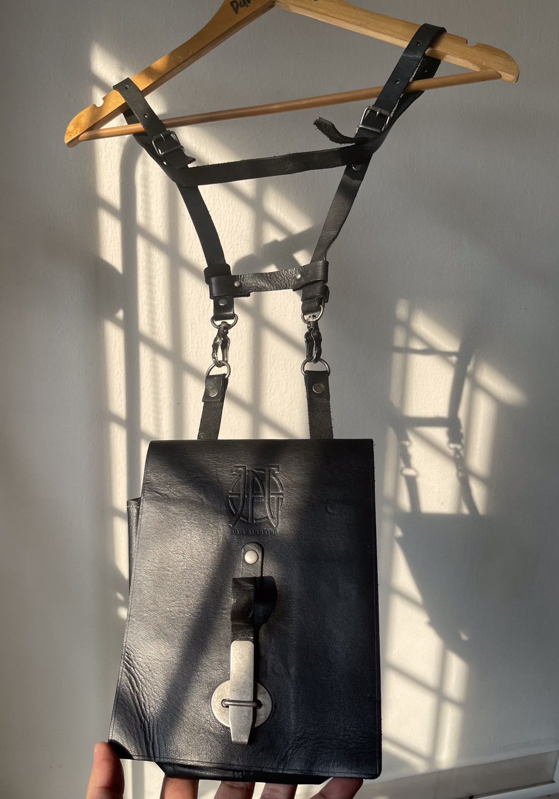 Jean Paul Gaultier 2000s Jean Paul Gaultier Bondage Sling Bag Size ONE SIZE - 6 Thumbnail