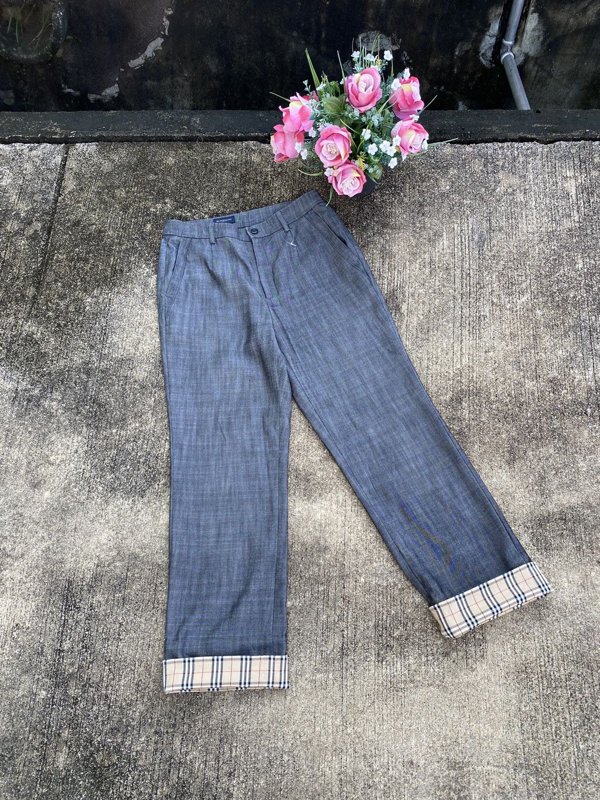 Burberry golf trousers 2025