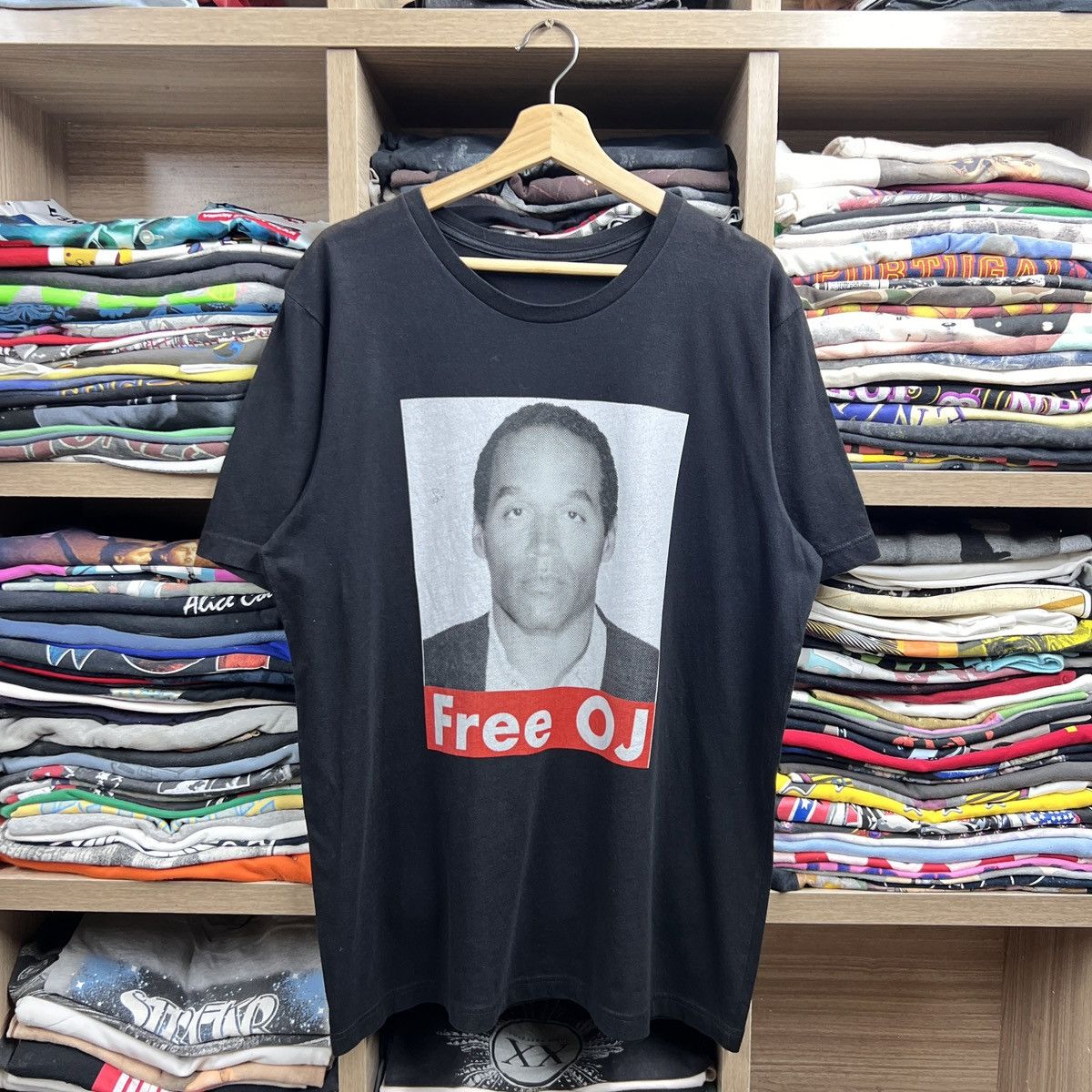 Band Tees VTG FREE OJ TEE Size US XL / EU 56 / 4 - 1 Thumbnail