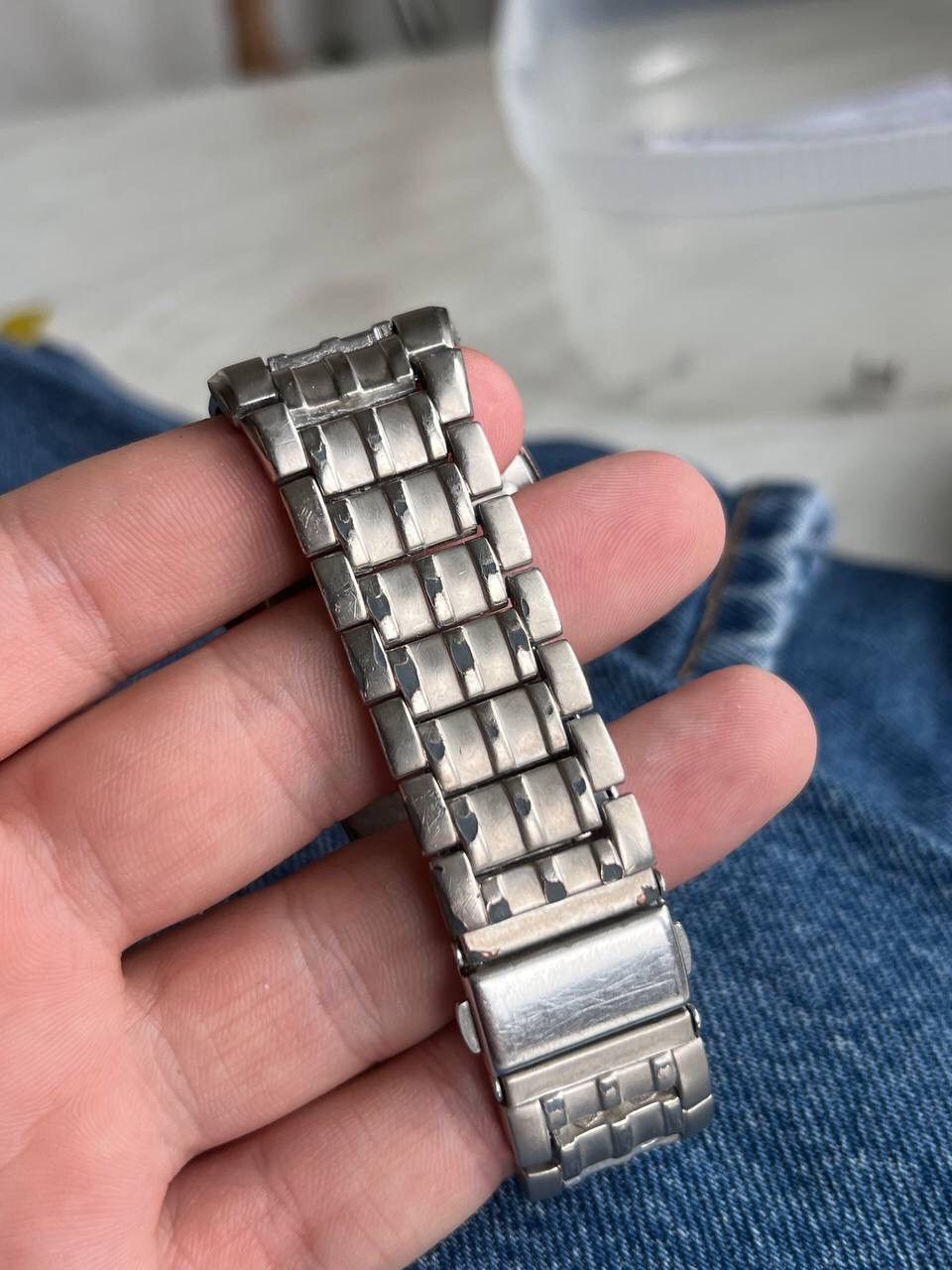 Japanese Brand × Vintage Futuristic Vintage Japanese Style Digital Watch Rectangle Size ONE SIZE - 6 Thumbnail