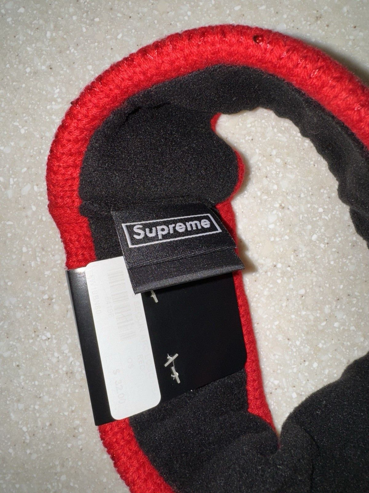New Era × Supreme Supreme x New Era Sequin Arc Logo Headband Brand New Size ONE SIZE - 3 Thumbnail