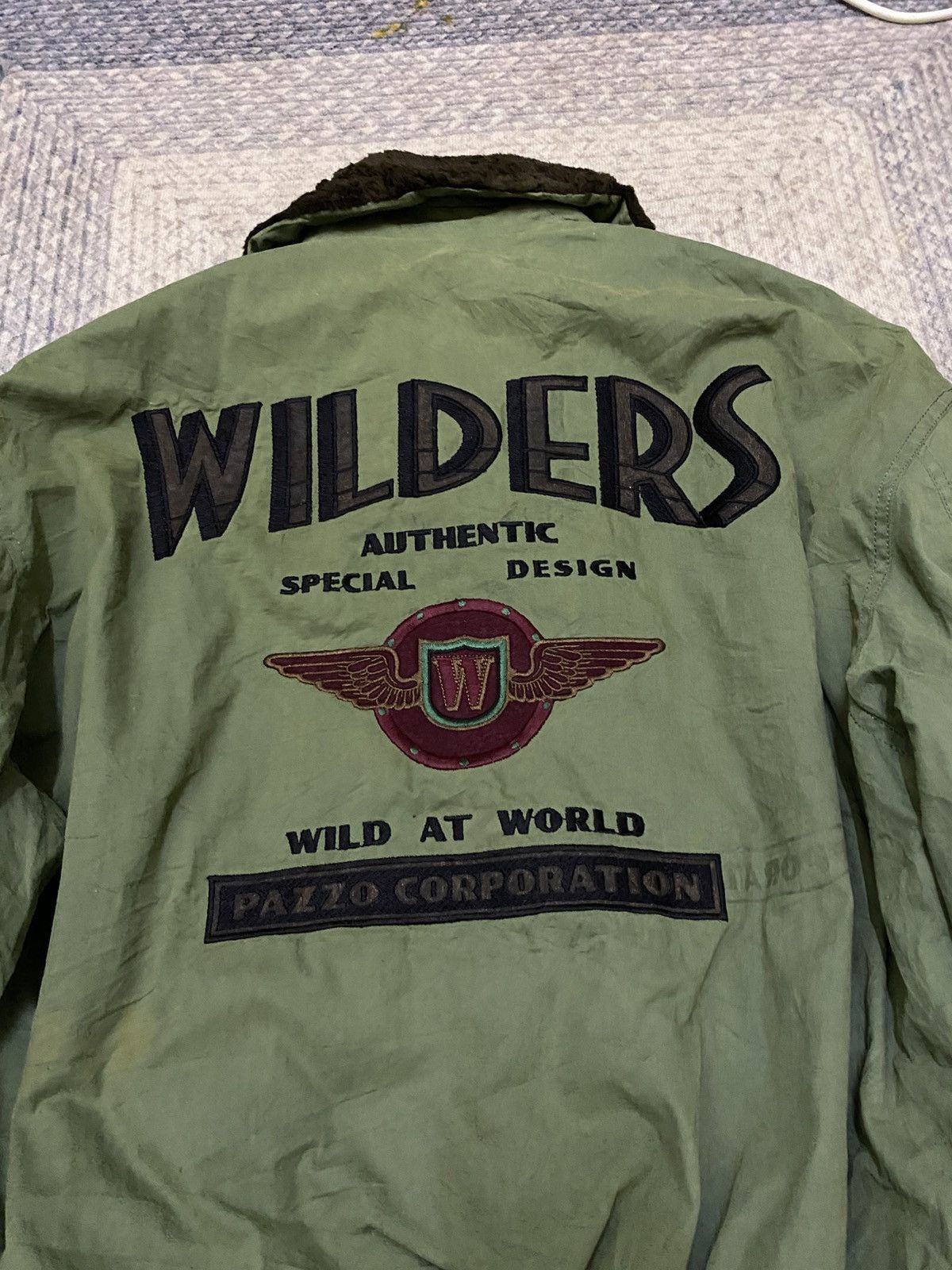 Pazzo VINTAGE PAZZO WILDERS BOMBER JACKET Size US L / EU 52-54 / 3 - 5 Thumbnail