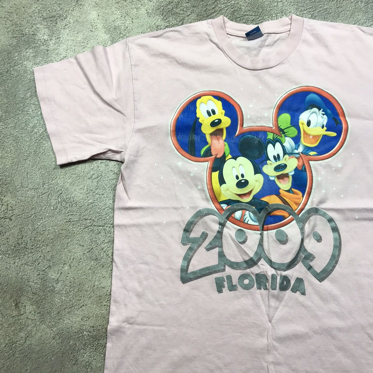 Vintage Vintage Y2K Disney Graphic Tee Sun Faded Florida 2009 Swag L Size US L / EU 52-54 / 3 - 2 Thumbnail