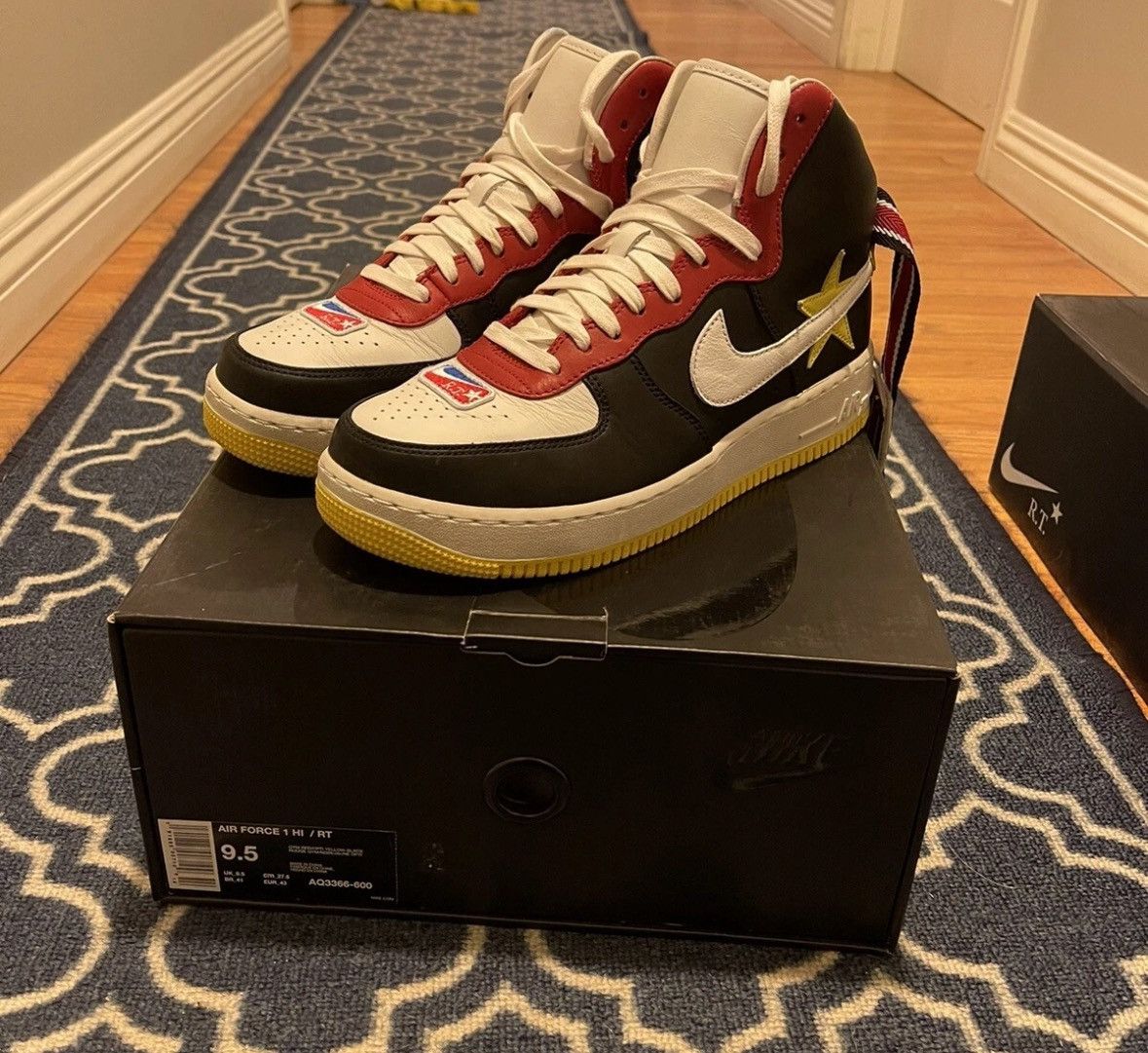 Nike × Riccardo Tisci Nike Air Force 1 Hi Riccardo Tisci Victorious Minotaurs 9.5 Size US 10 / EU 43 - 1 Thumbnail