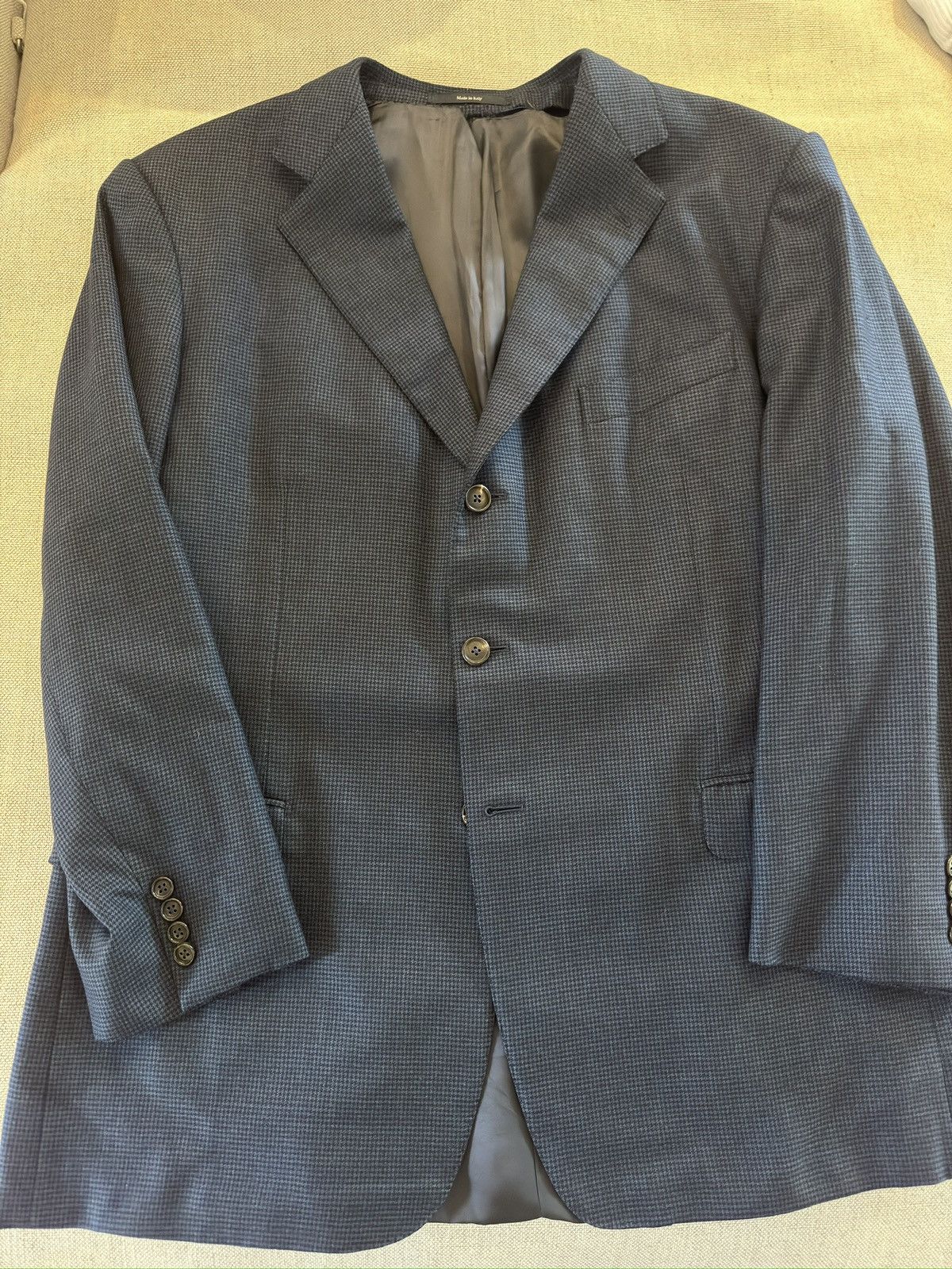 Ermenegildo Zegna Ermenegildo Zegna Vintage 15 Milmil 15 Wool Jacket 48R $3690 Size 48R - 1 Thumbnail