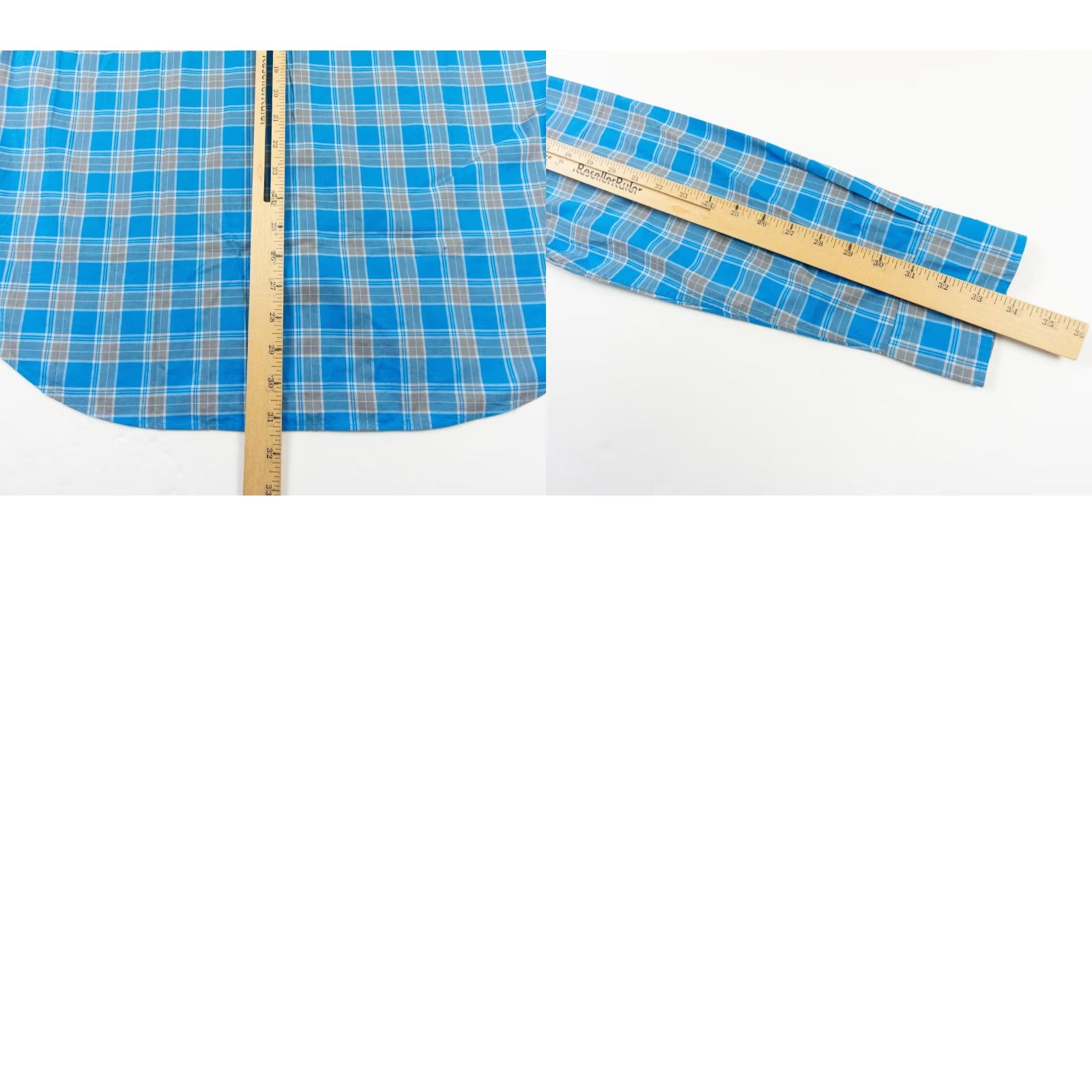 Bonobos Bonobos Blue Plaid Check Long Sleeve Button Down Shirt Men's XL Slim Fit Preppy Size US XL / EU 56 / 4 - 8 Thumbnail