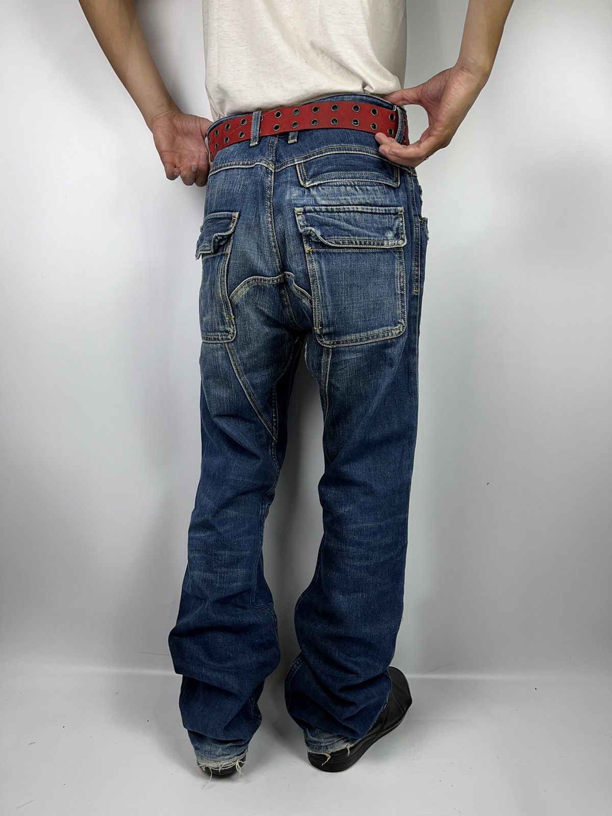 Diesel × Japanese Brand diesel extreme wellness distressed jeans pant wash Size US 30 / EU 46 - 1 Thumbnail