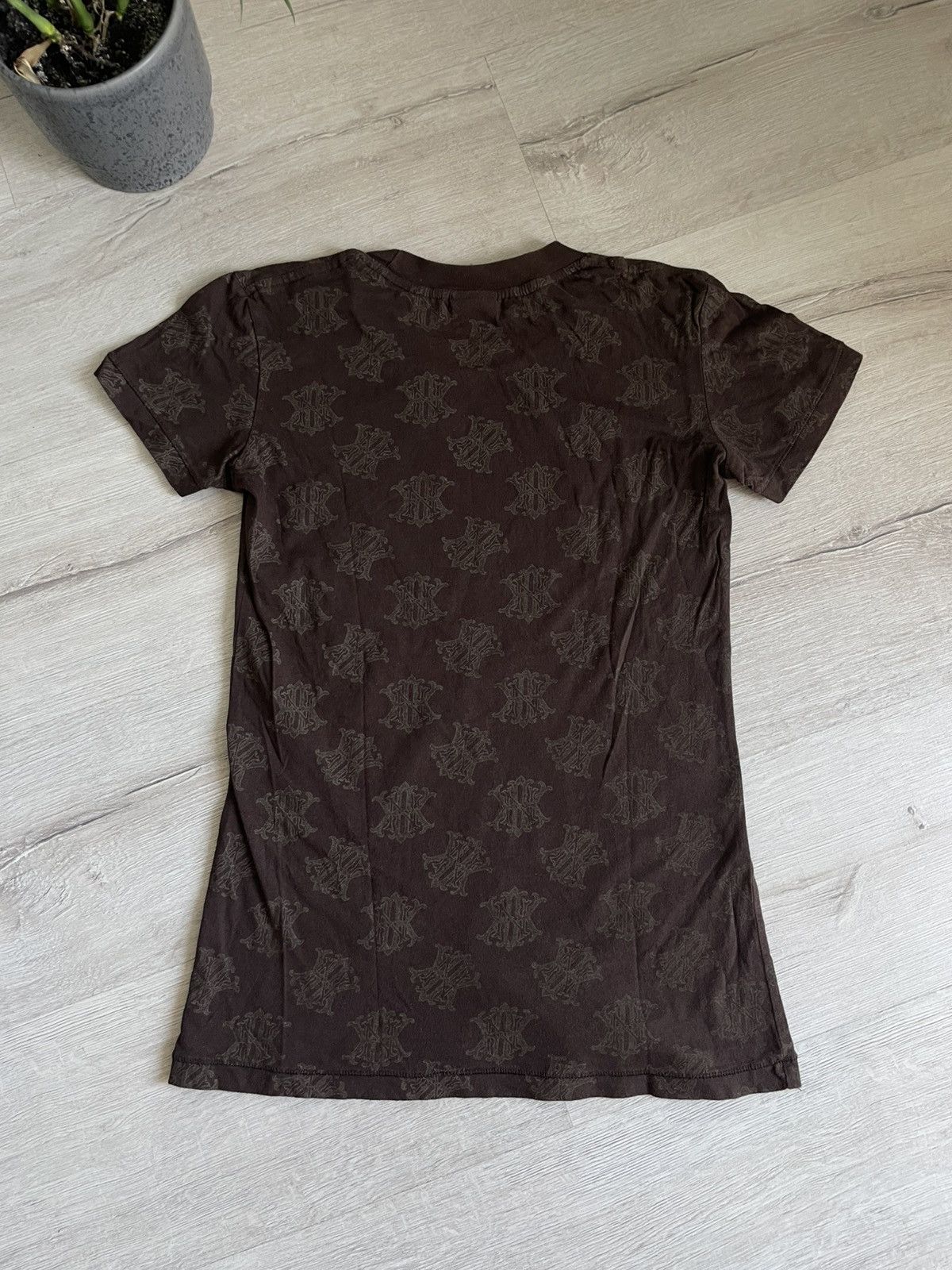 Hysteric Glamour × Nike Rare Vintage 00s Nike Big Logo Tee Monogram Rap T-shirt Y2k Size S / US 4 / IT 40 - 10 Thumbnail