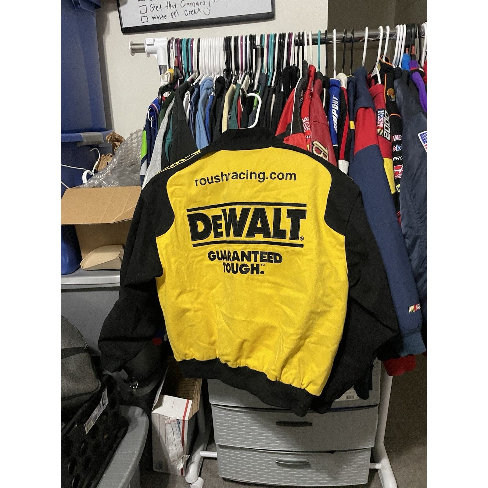 Chase Authentics Size S-VTG DeWalt Matt Kenseth #17NASCAR Roush Racing Jacket Size US S / EU 44-46 / 1 - 2 Thumbnail
