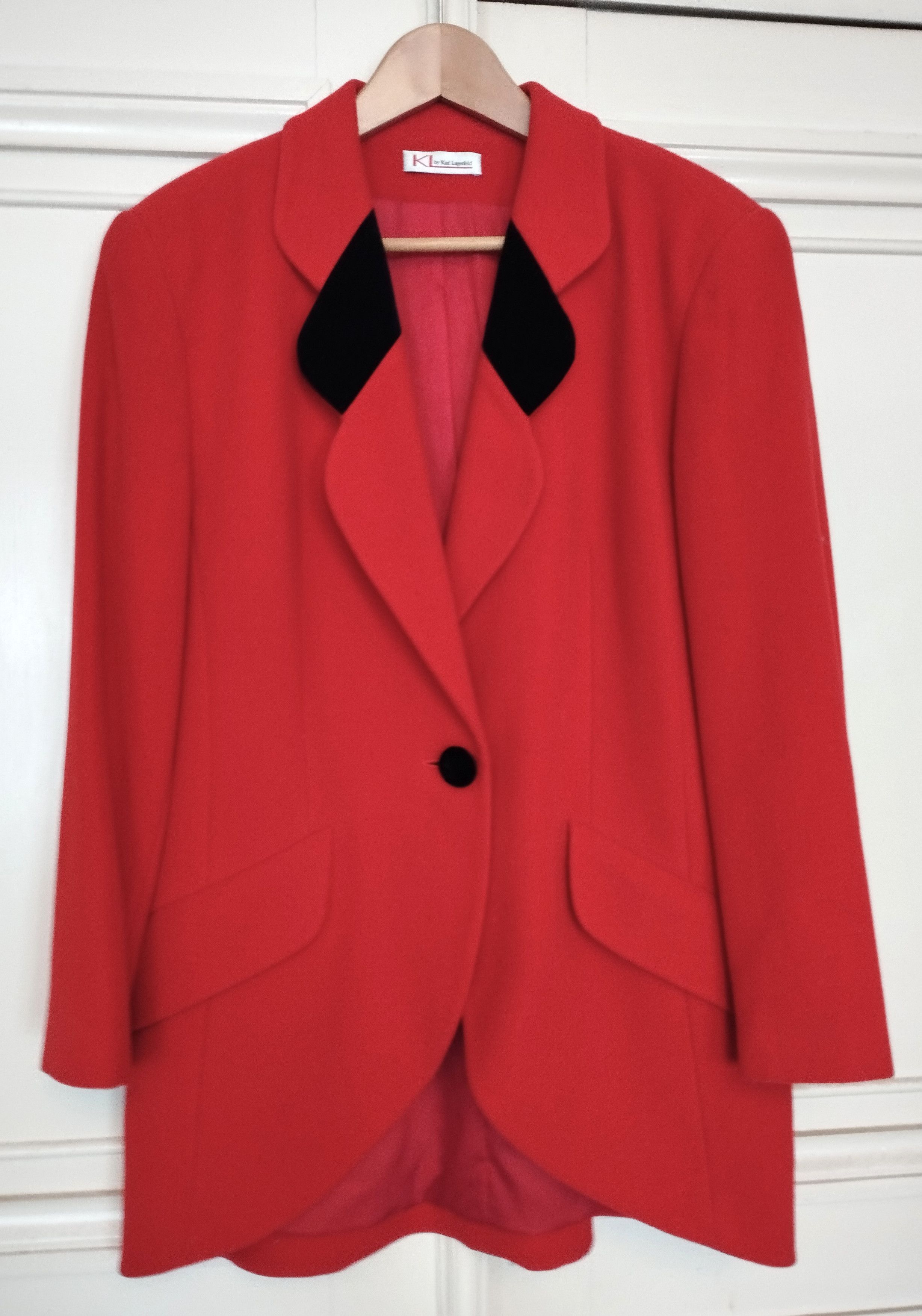 Karl Lagerfeld Karl Lagerfeld Veste Redingote Laine et Cachemire T XK/XXL Size XL / US 12-14 / IT 48-50 - 9 Thumbnail