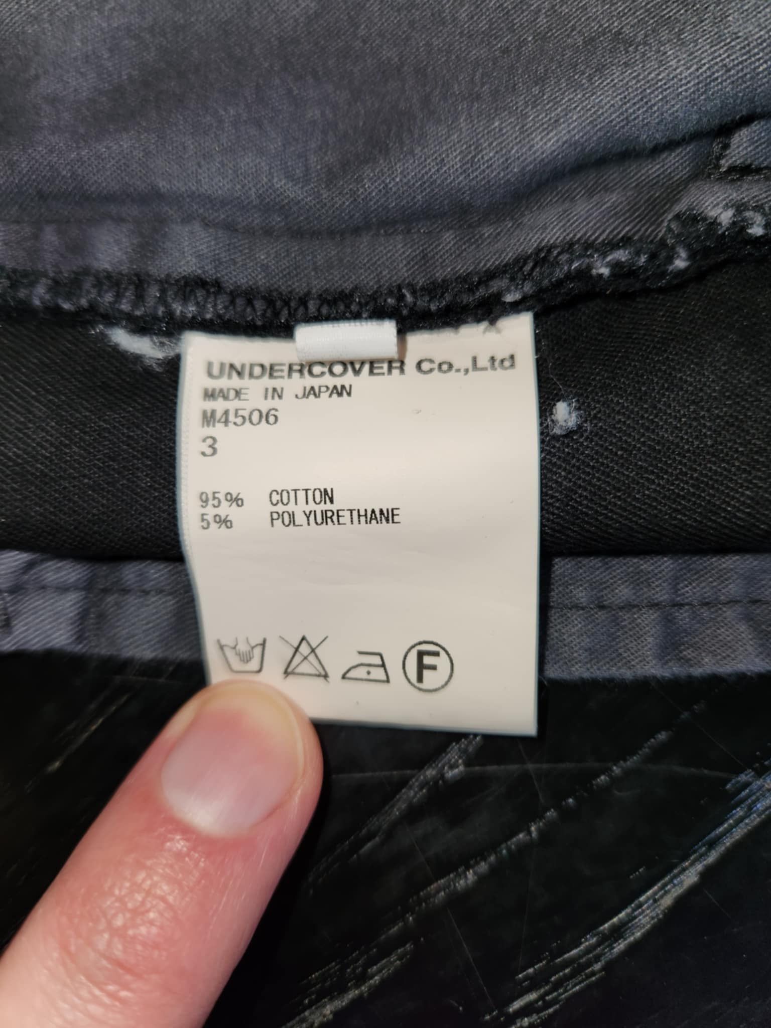 Undercover Undercover Slim-Fit Panelled Cotton-Blend Trousers Size US 31 - 4 Thumbnail