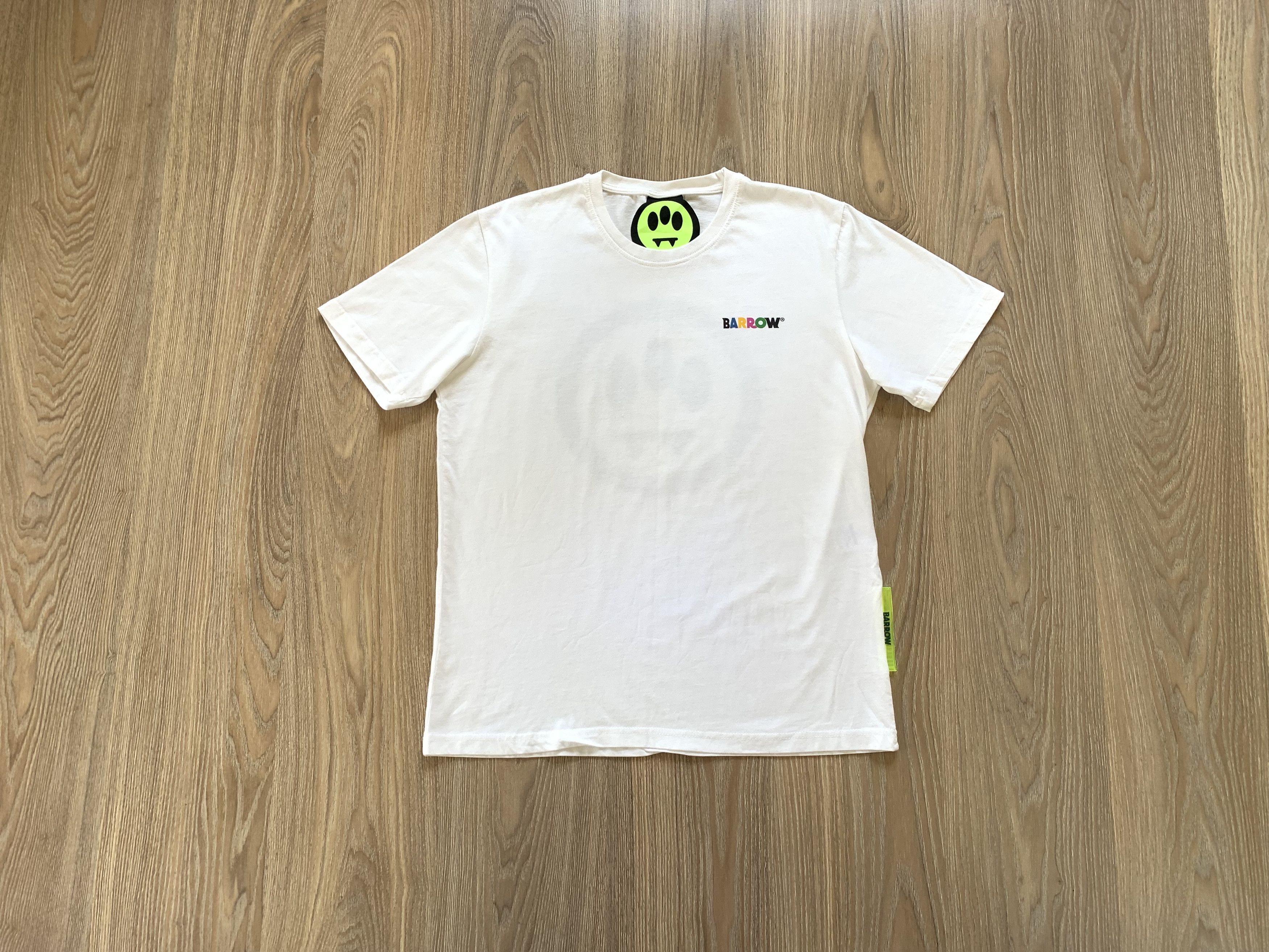 Barrow × Vintage Barrow Vintage White Printed T-Shirt Size US XL / EU 56 / 4 - 1 Thumbnail