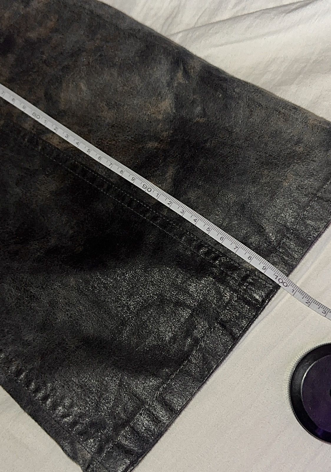 Japanese Brand × Nicole Club × Vintage NICOLE CLUB FOR MEN WAX-COATED PANELLED PANTS Size US 32 / EU 48 - 4 Thumbnail