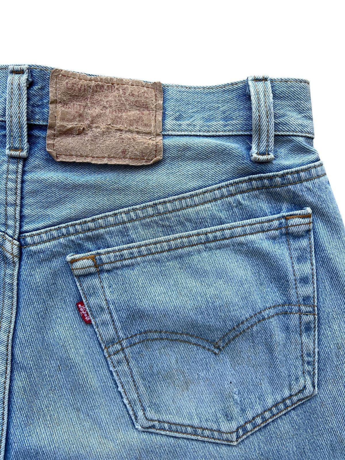 Levi's Vintage 80s Levi’s Made In Usa Denim Jeans 31x27 Size US 31 - 8 Thumbnail