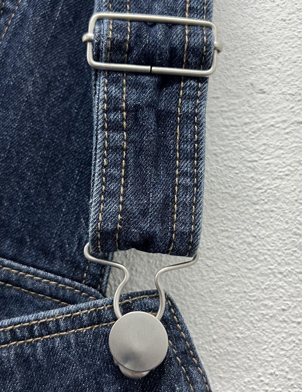Japanese Brand × Vintage Vintage-Inspired Dark Denim Overalls – Pair Pair (Size M) Size US 35 - 5 Thumbnail