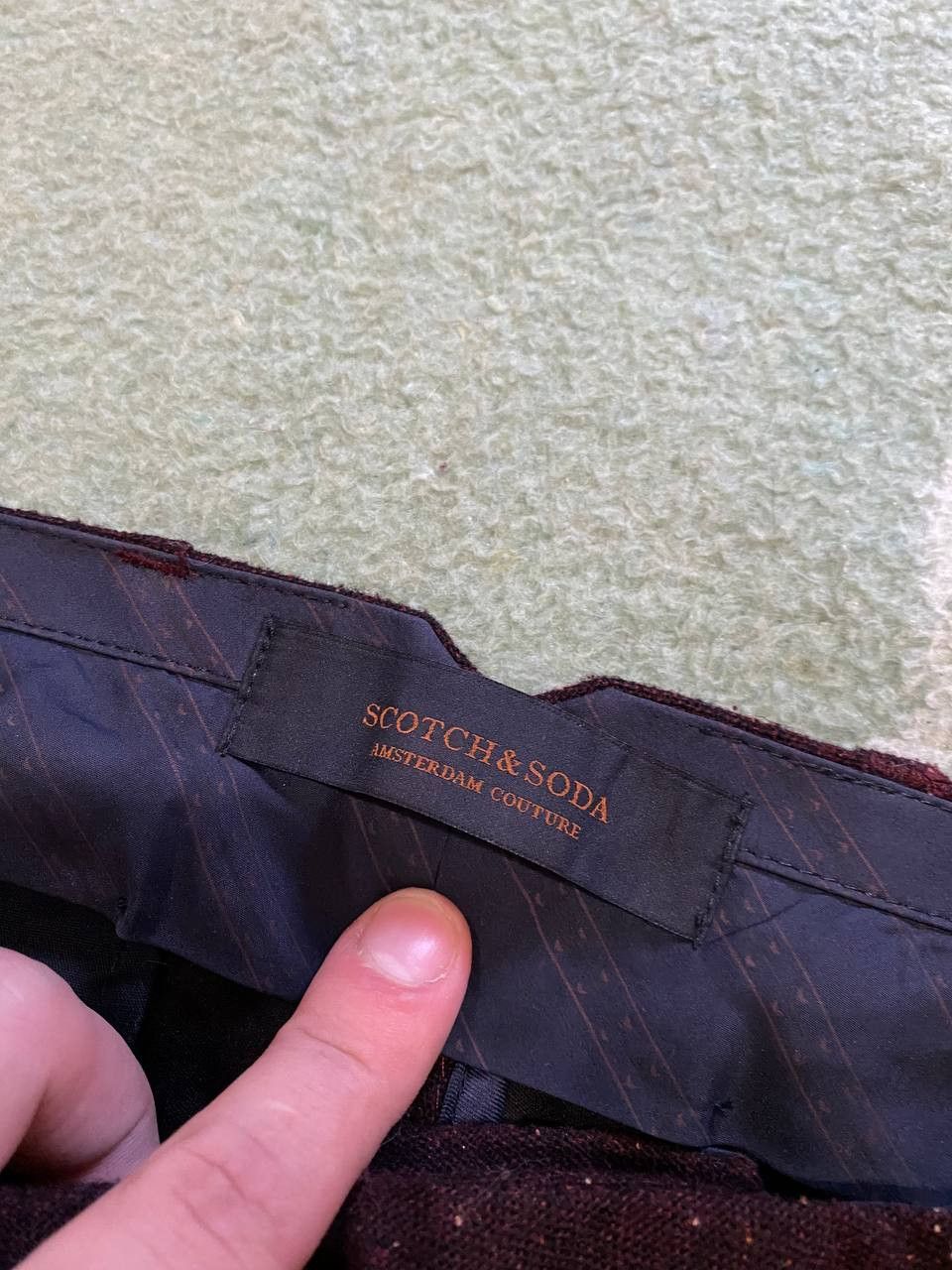 Scotch & Soda Vintage Scotch & Soda Classic Fit Casual Pants Size 32 Size US 32 / EU 48 - 2 Thumbnail