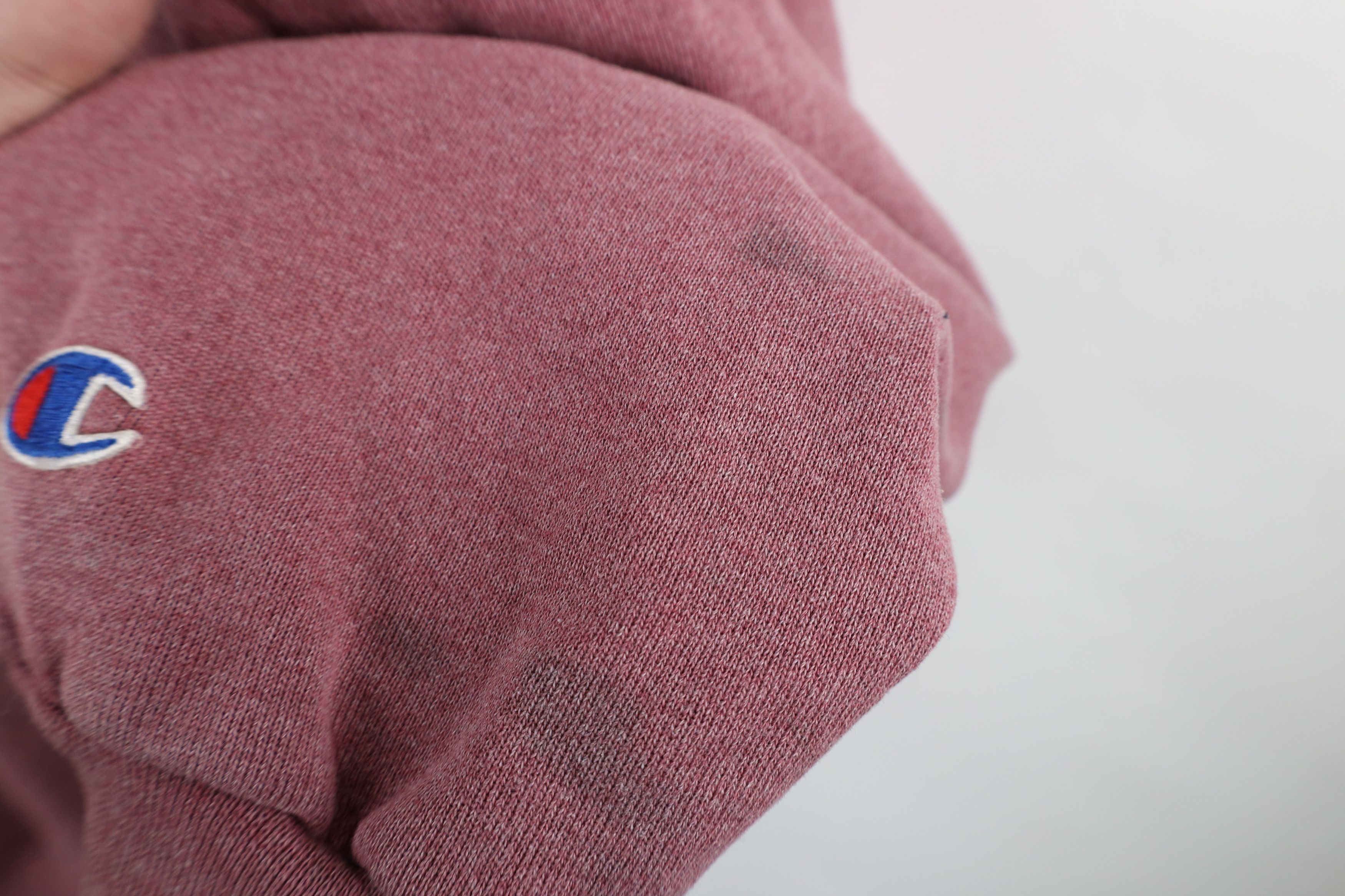 Champion × Vintage Vintage 90s Champion Spell Crewneck Sweatshirt Heather Red Size US XL / EU 56 / 4 - 5 Thumbnail