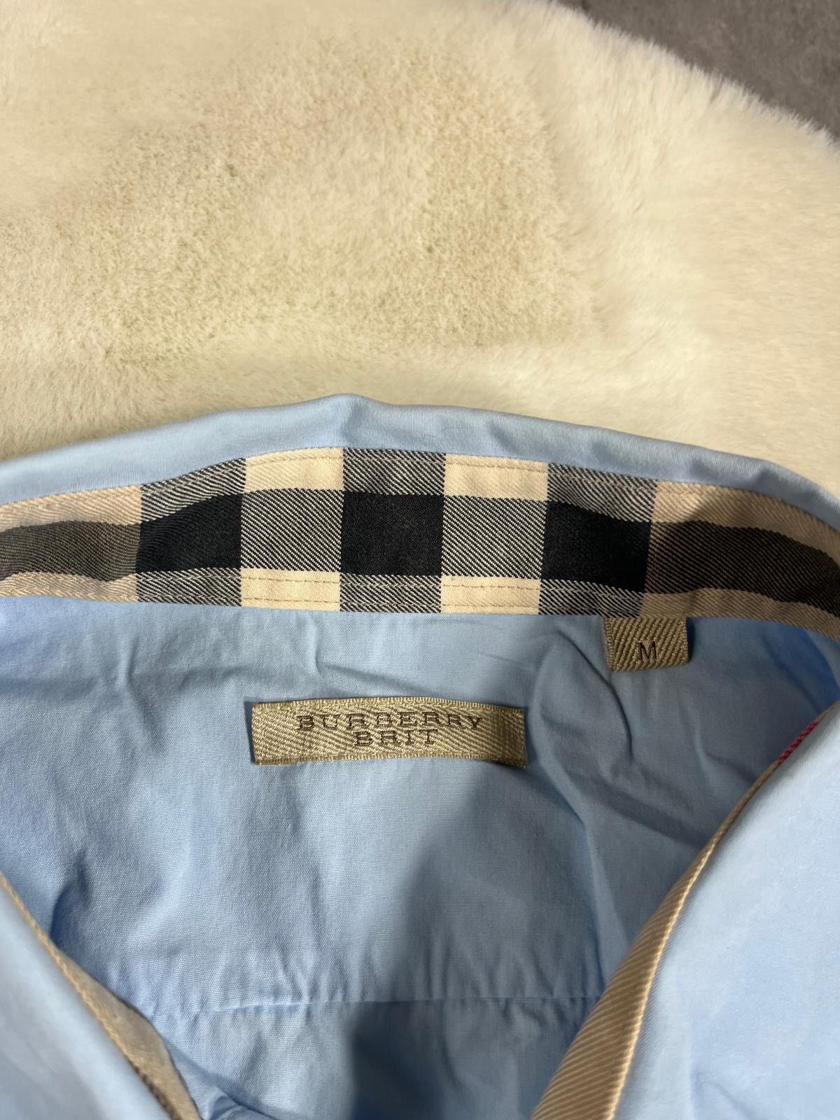 Burberry Burberry Blue Nova Check Shirt Luxury Brand Size US M / EU 48-50 / 2 - 5 Thumbnail