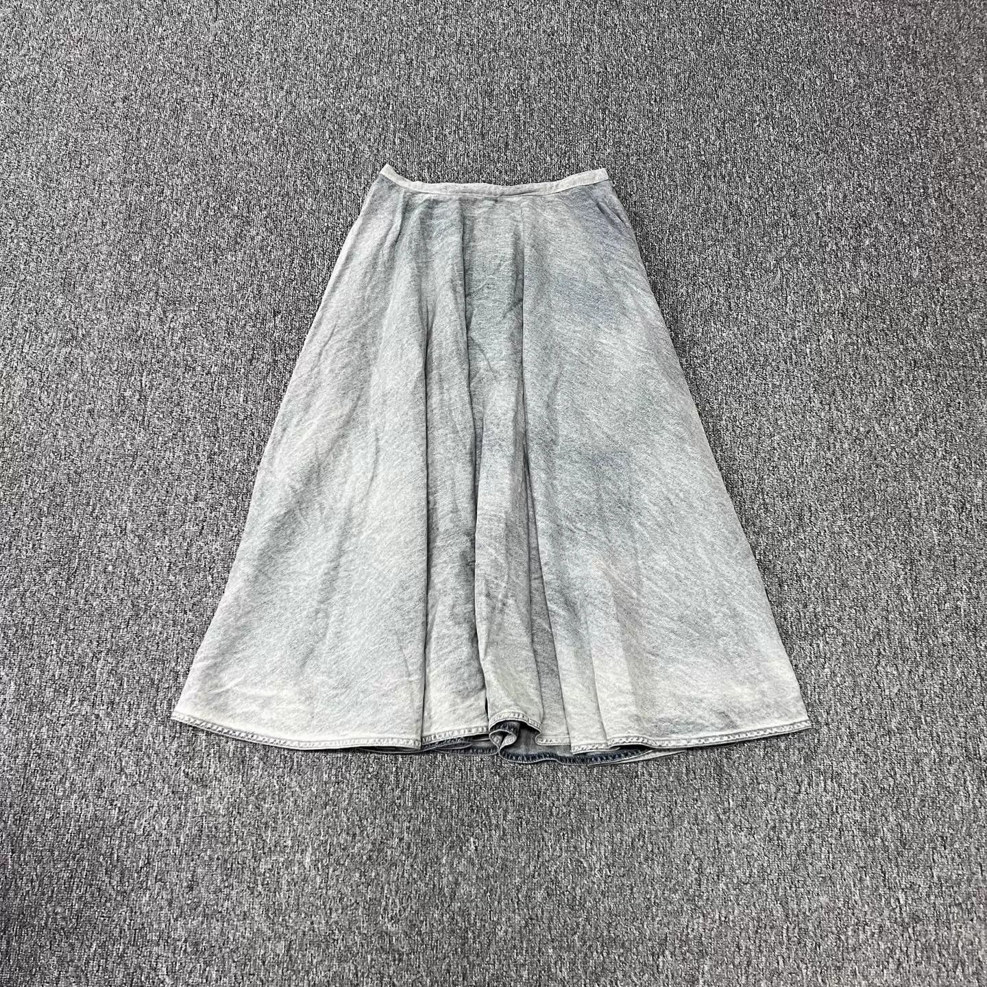 Dior Dior Ombre Denim Skirt 38 98 New Size 27" / US 4 / IT 40 - 1 Thumbnail