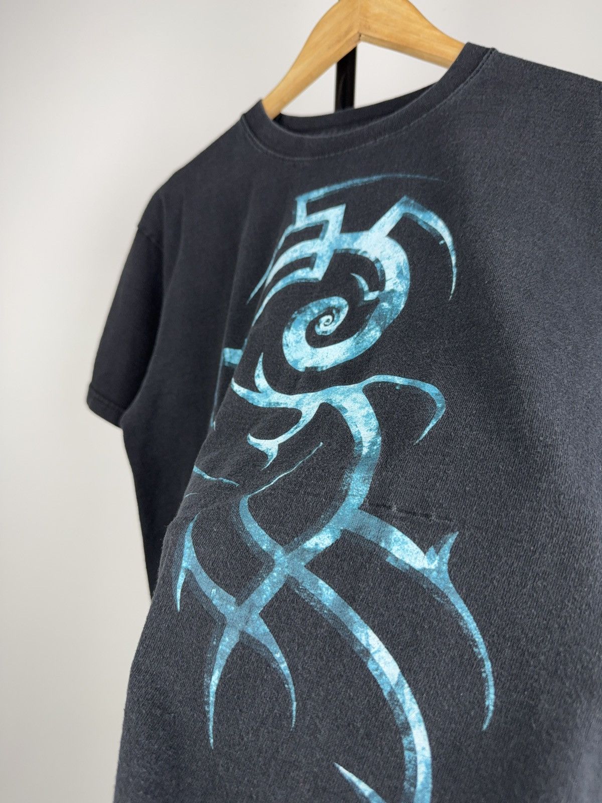 Affliction × Japanese Brand × Vintage Affliction Style Vintage 90s Punk Tribal Tatoos T shirt Size US M / EU 48-50 / 2 - 3 Thumbnail
