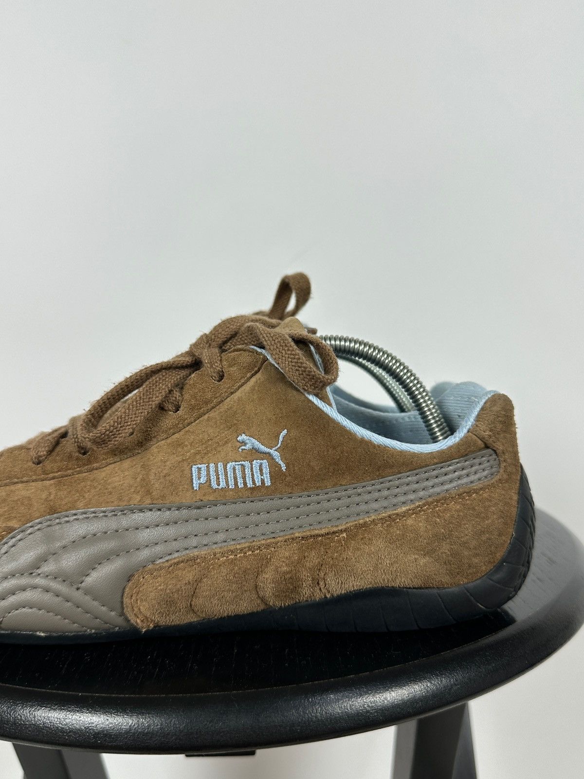 Puma Vintage Puma Speedcat Brown Suede/Leather Y2K Sneakers Size US 8 / IT 38 - 12 Thumbnail